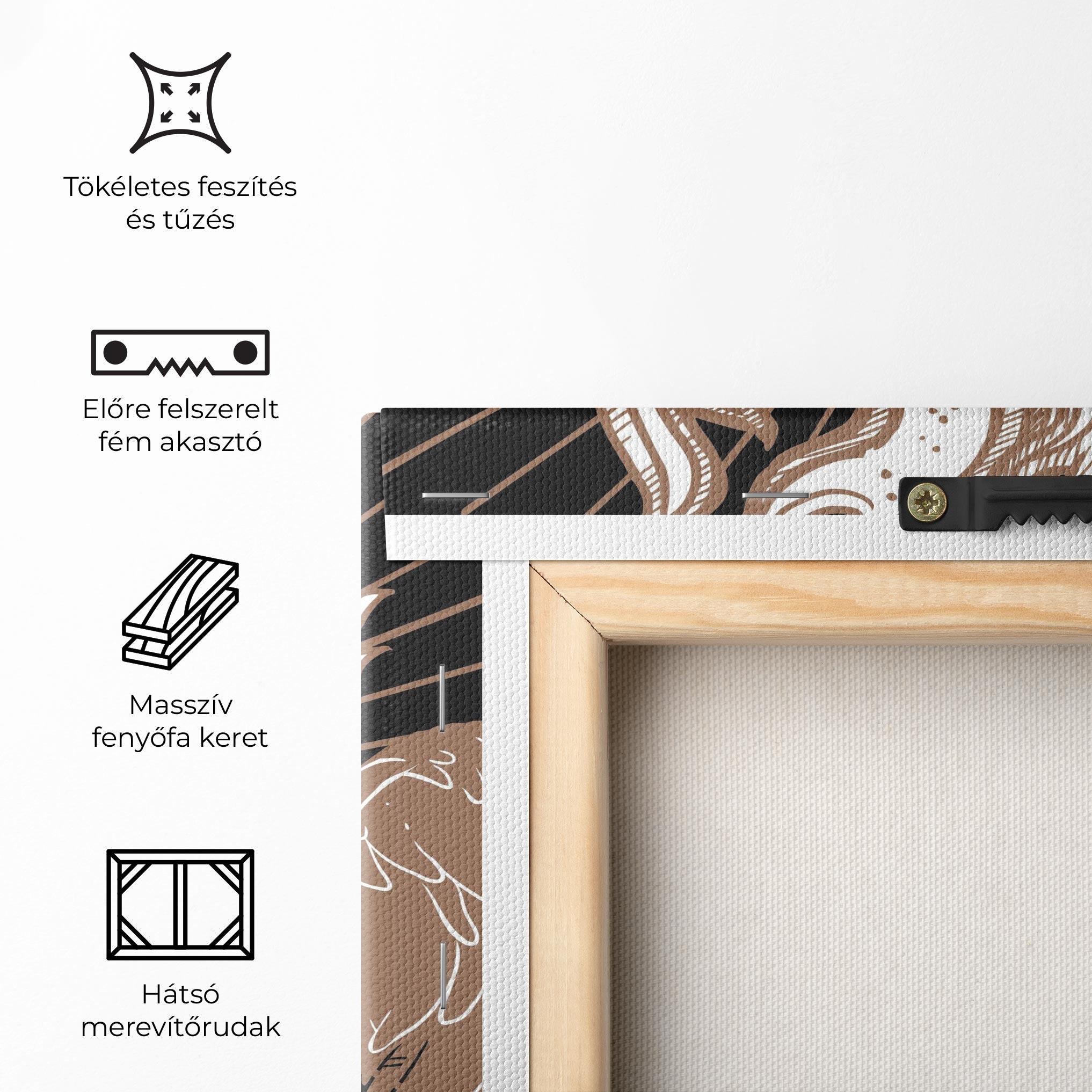 Vászonkép Cool Art 01 mockup 5