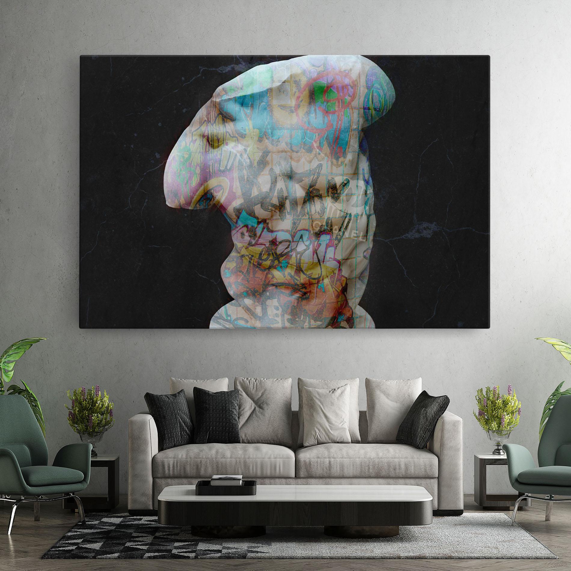 Vászonkép Lost My Head mockup 7