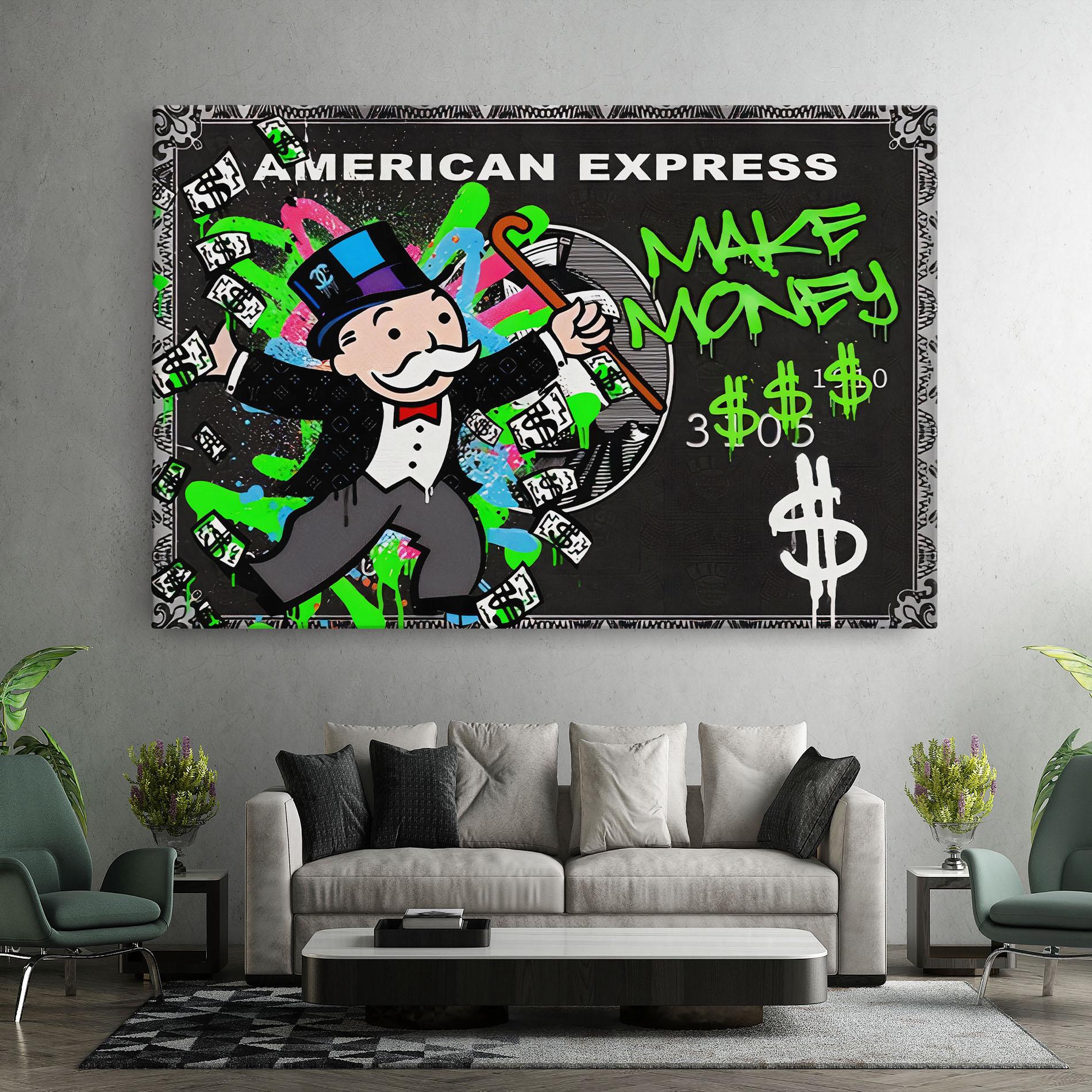 Vászonkép Make Money mockup 7