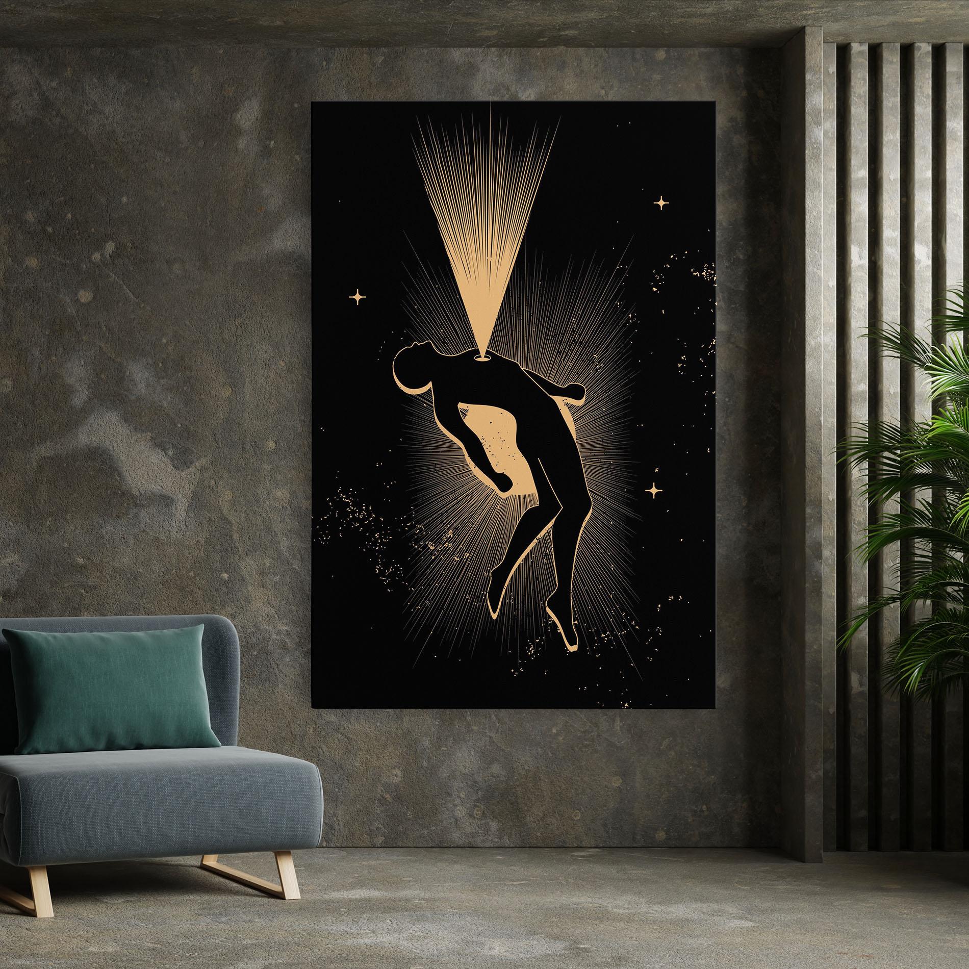 Vászonkép Body And Soul mockup 7