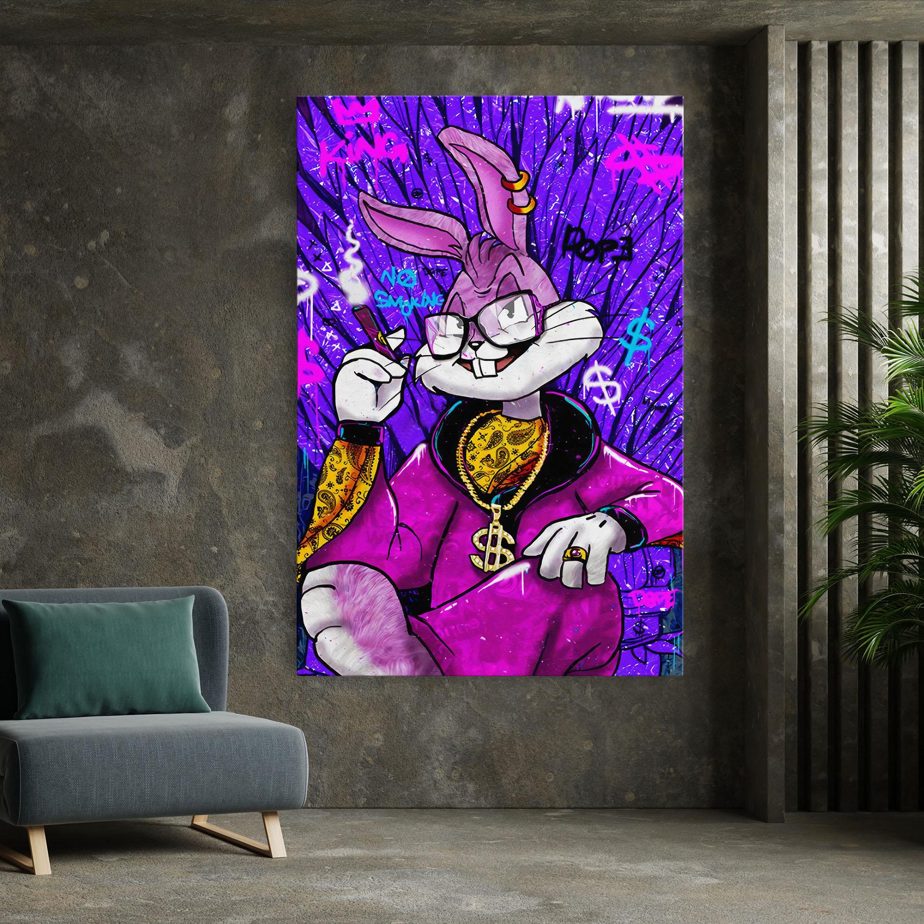 Vászonkép Boss Buny mockup 7