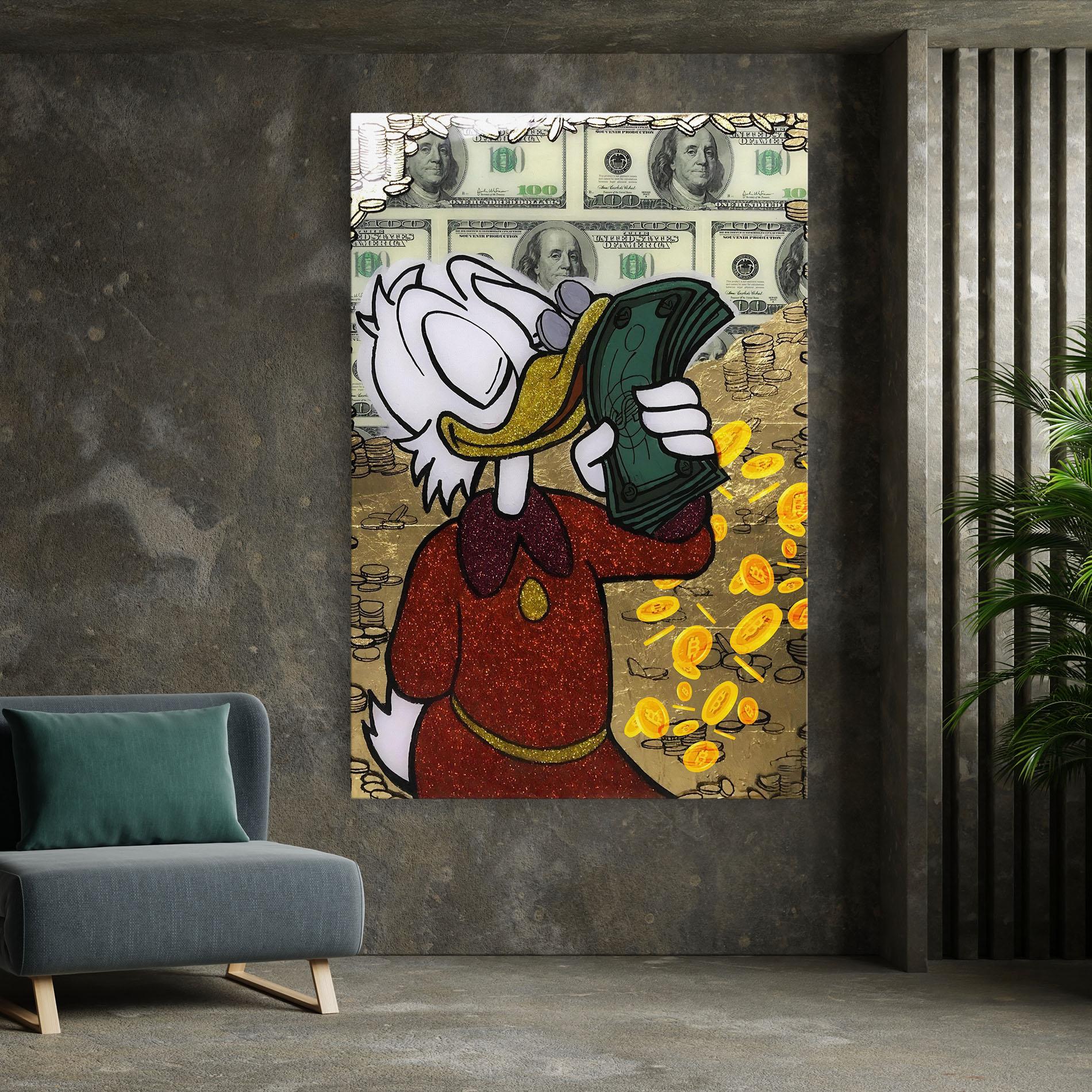 Vászonkép Smell Like Money mockup 7