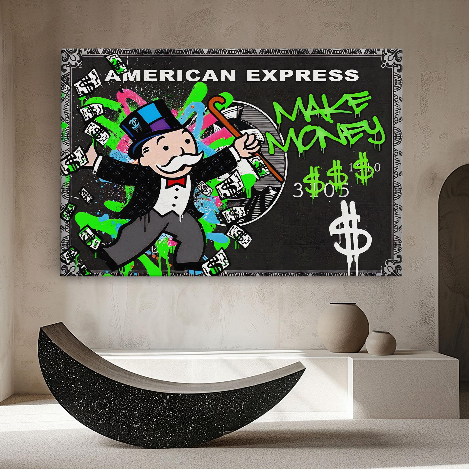 Vászonkép Make Money mockup 8