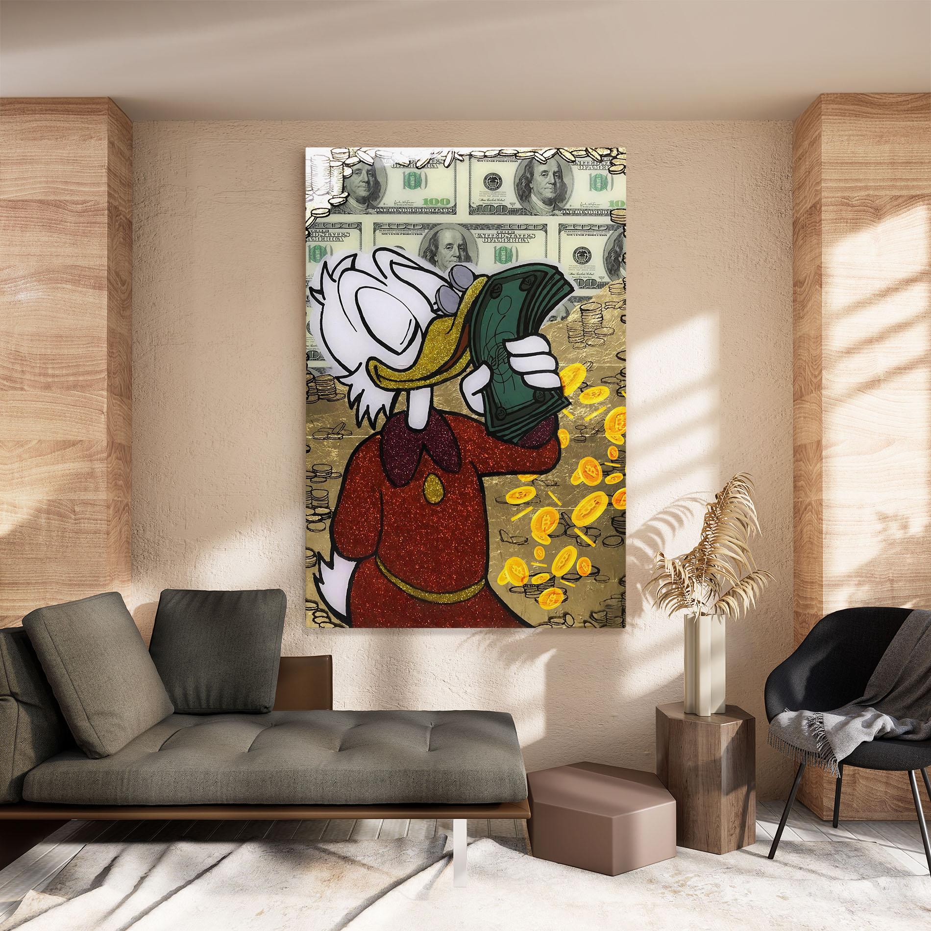 Vászonkép Smell Like Money mockup 8