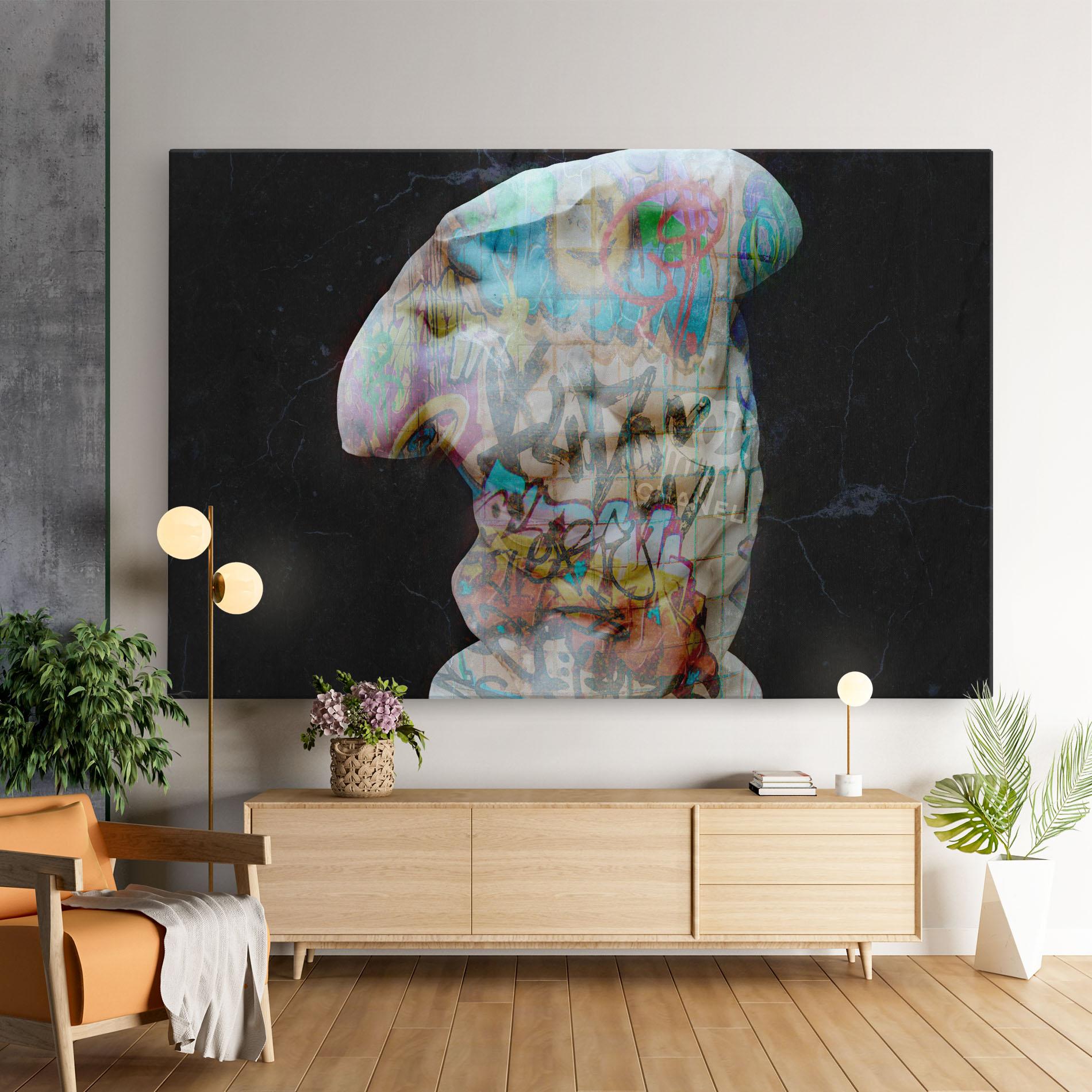 Vászonkép Lost My Head mockup 9