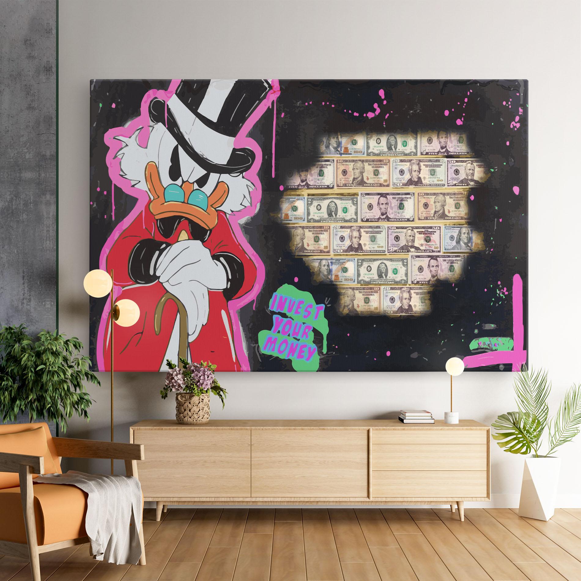 Vászonkép Money Advice mockup 9