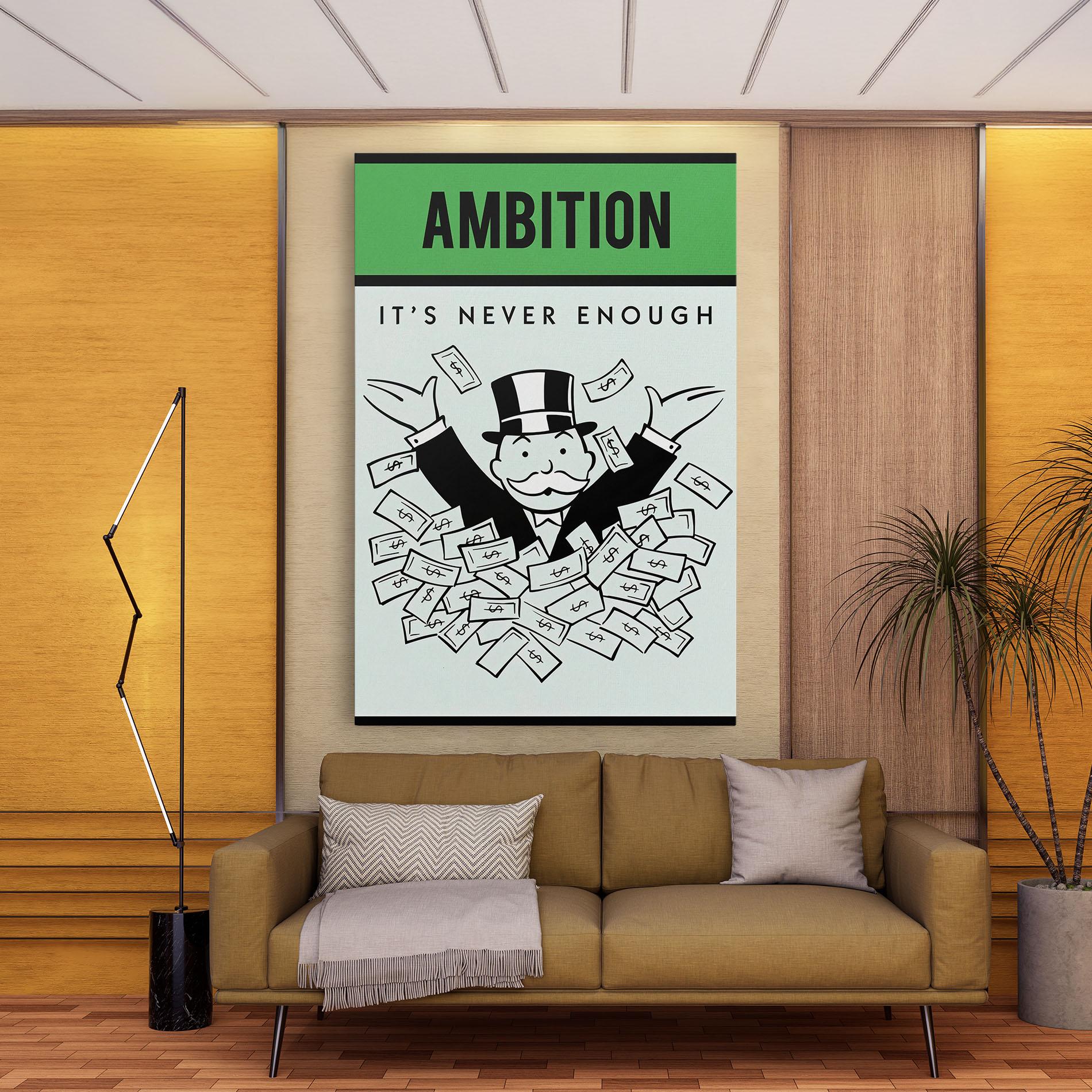 Vászonkép AMBITION mockup 9