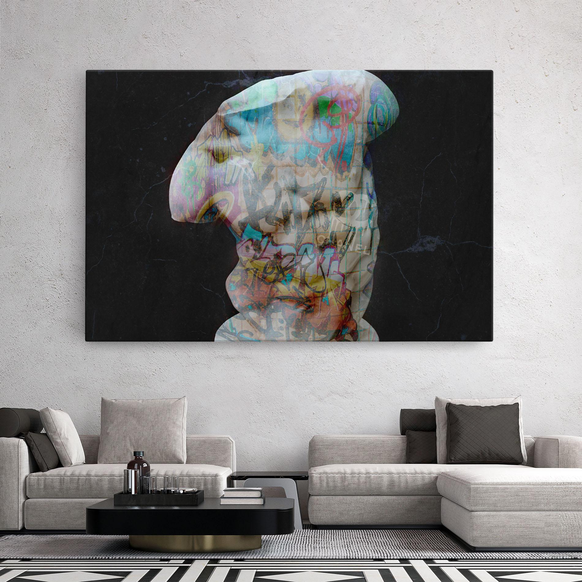 Vászonkép Lost My Head mockup 2