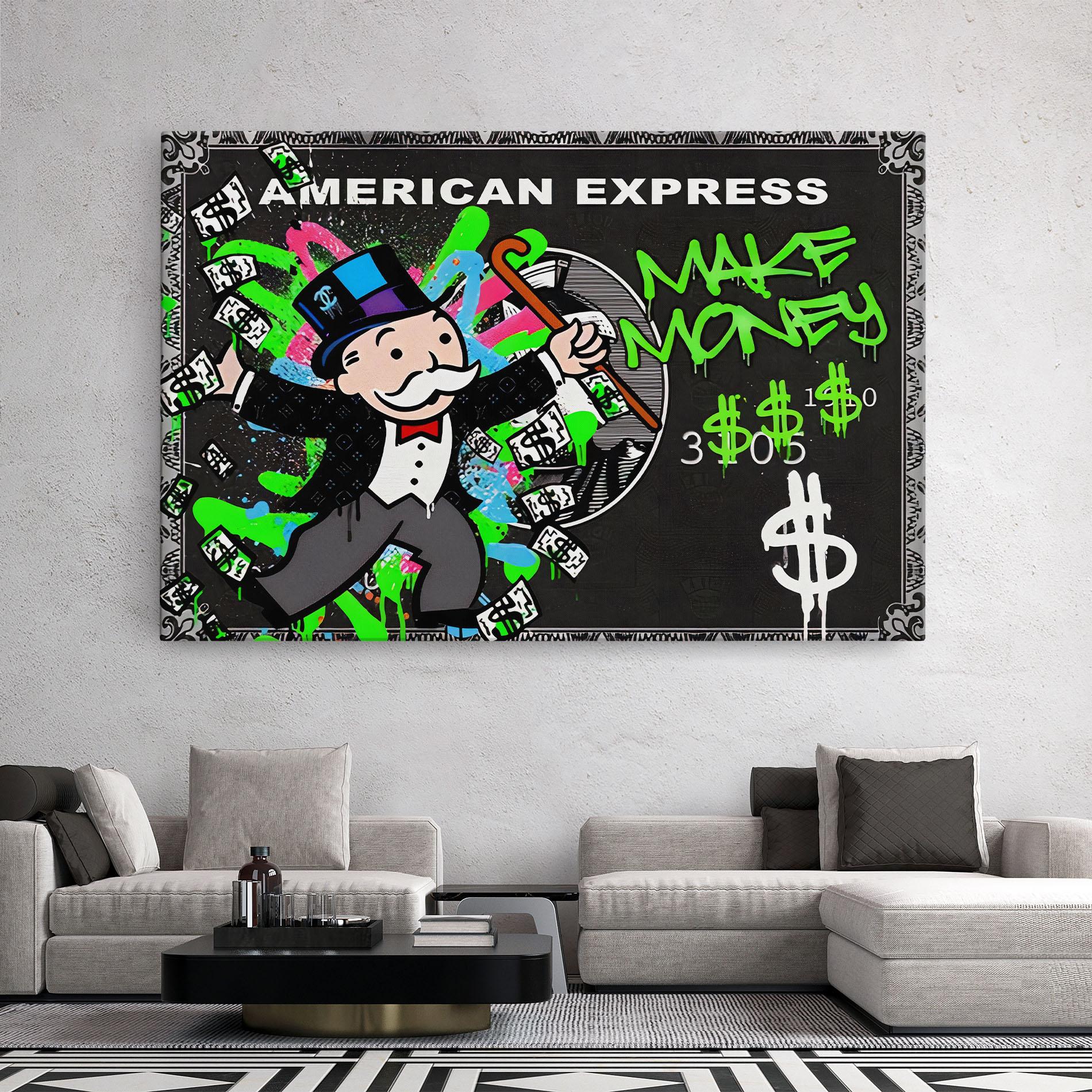 Vászonkép Make Money mockup 2