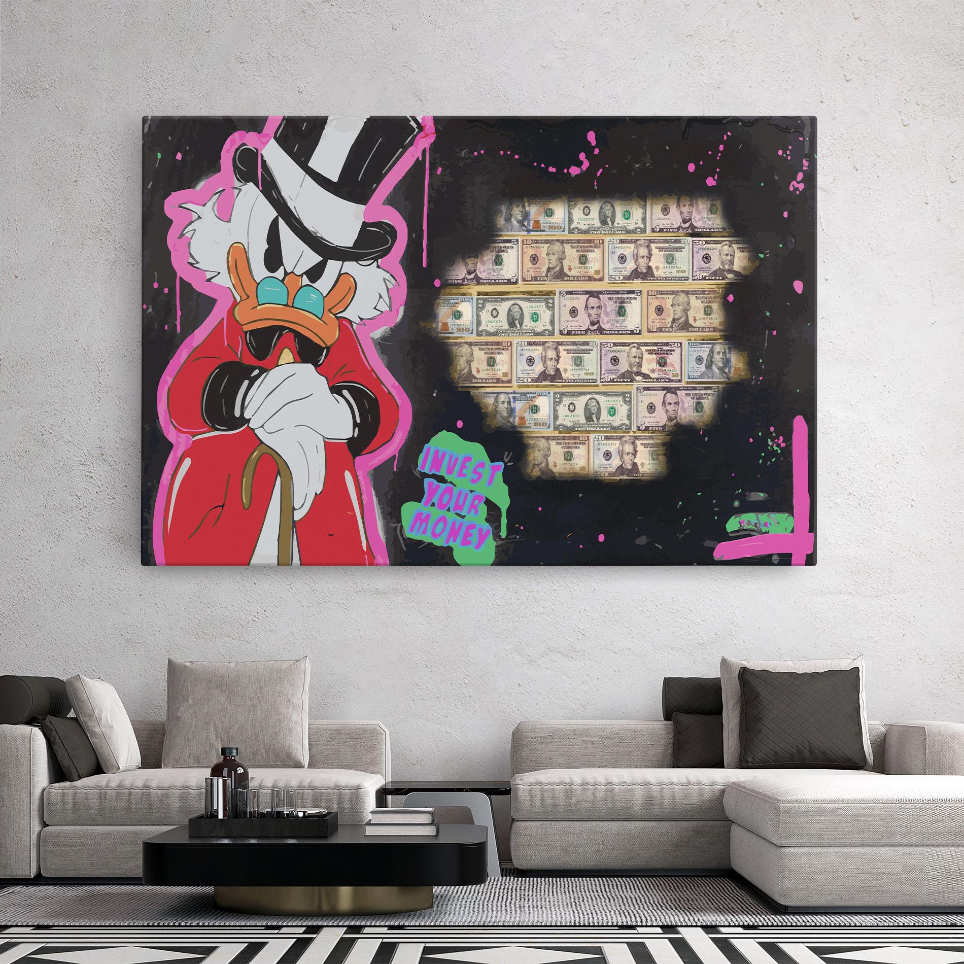 Vászonkép Money Advice mockup 2