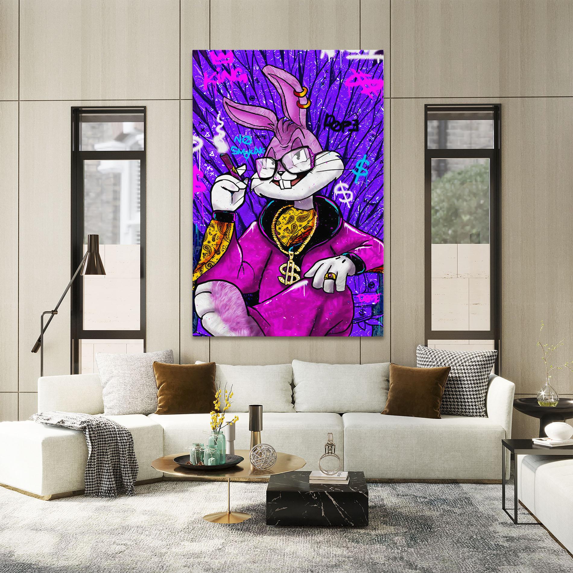 Vászonkép Boss Buny mockup 2