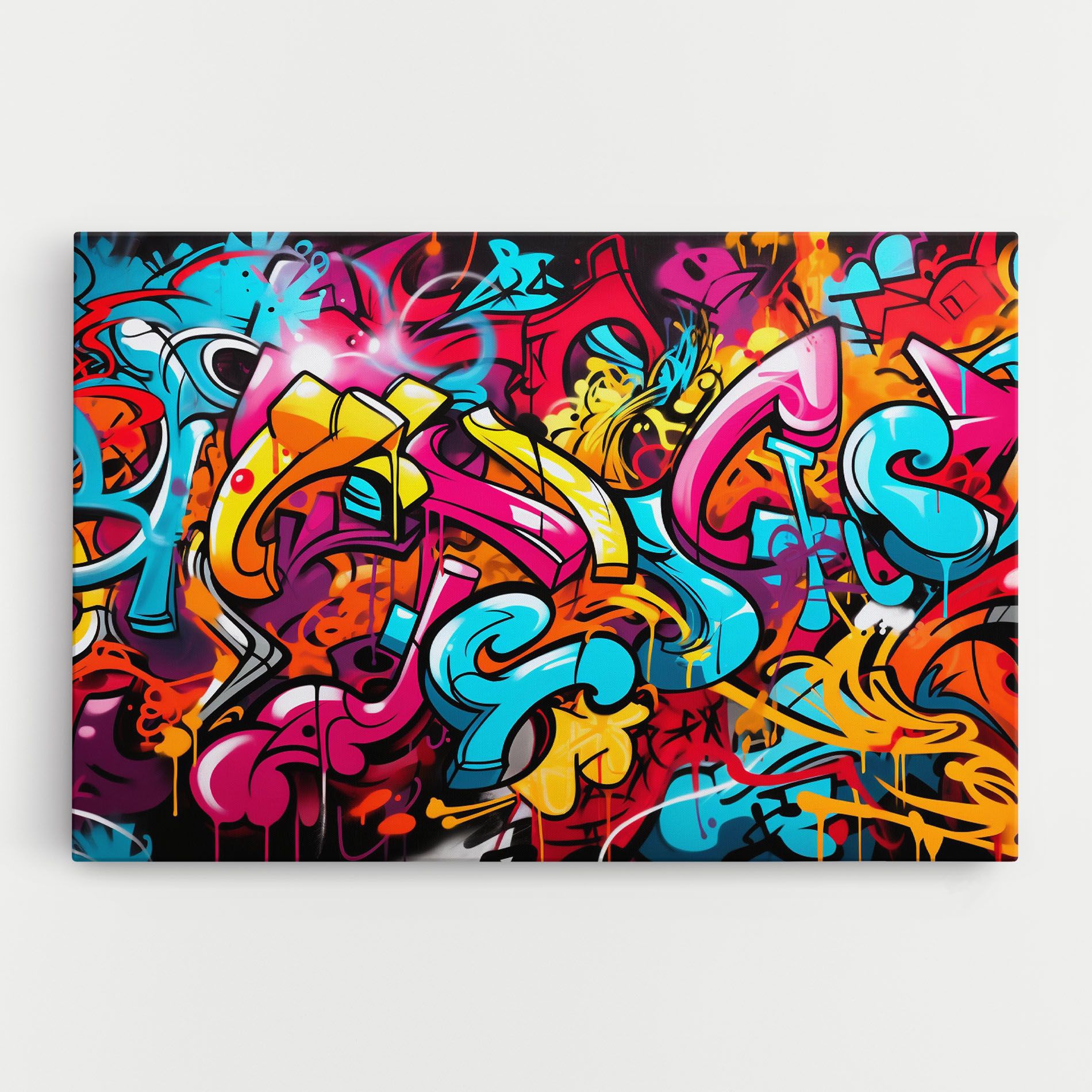 Abstract Graffiti mockup 0