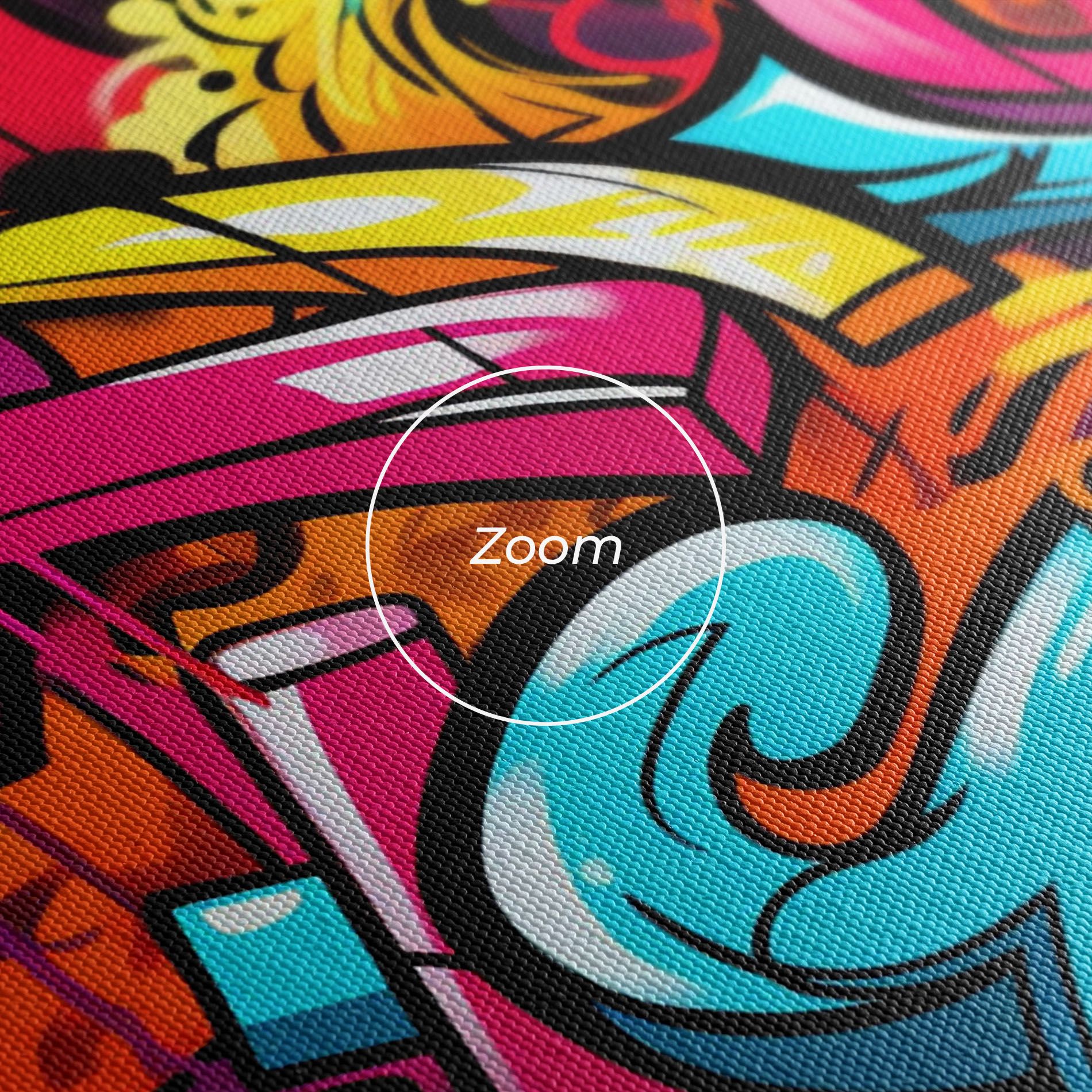 Abstract Graffiti mockup 3