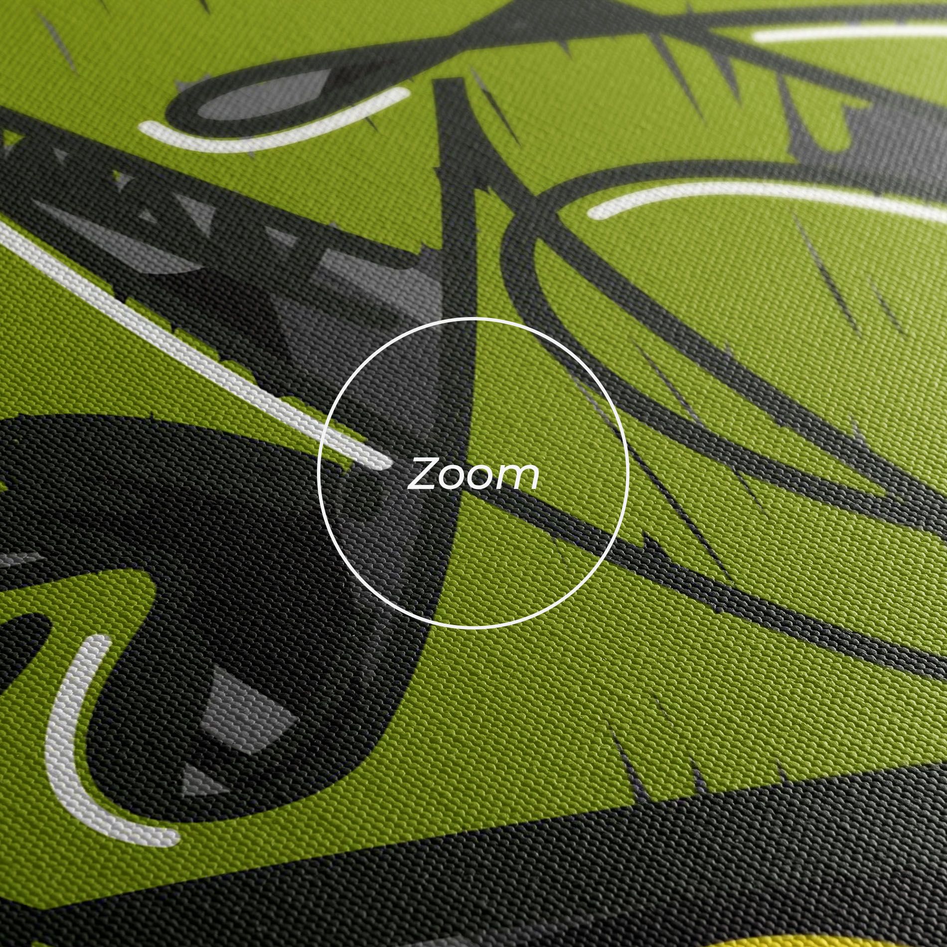 Green Grey Graffti mockup 3
