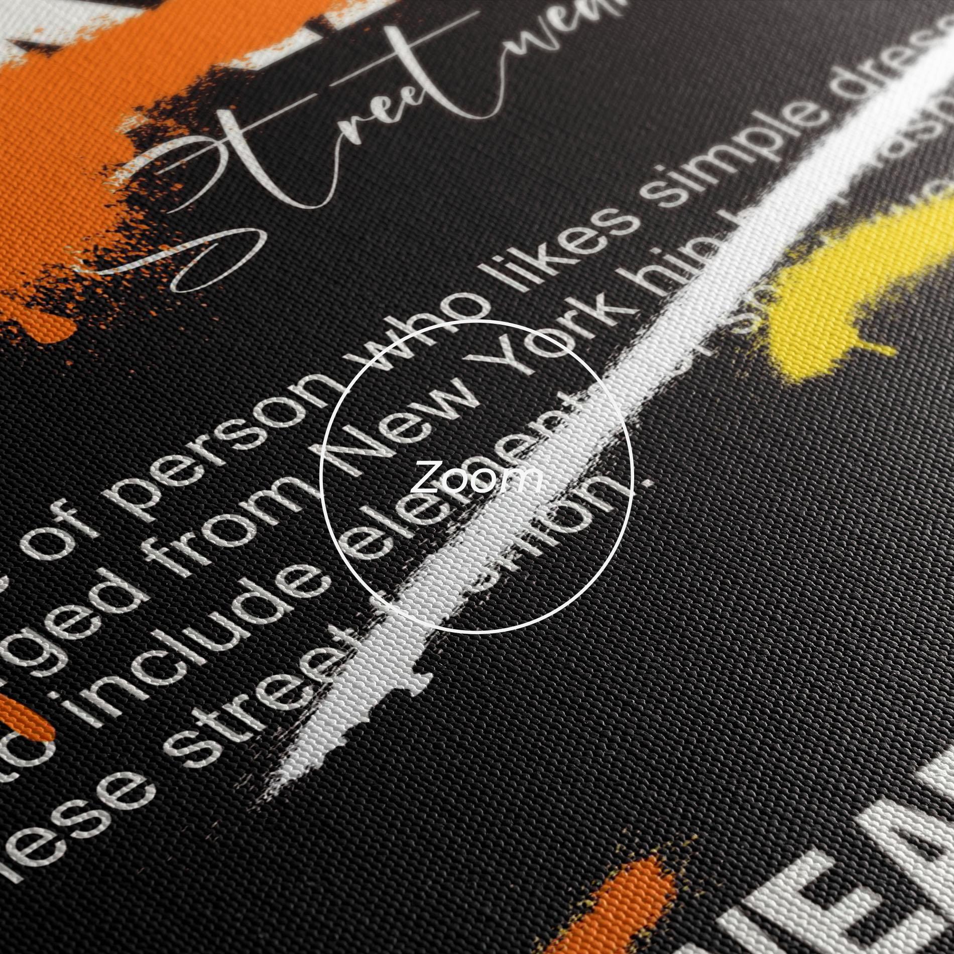 Vászonkép Original Style Graffiti mockup 3