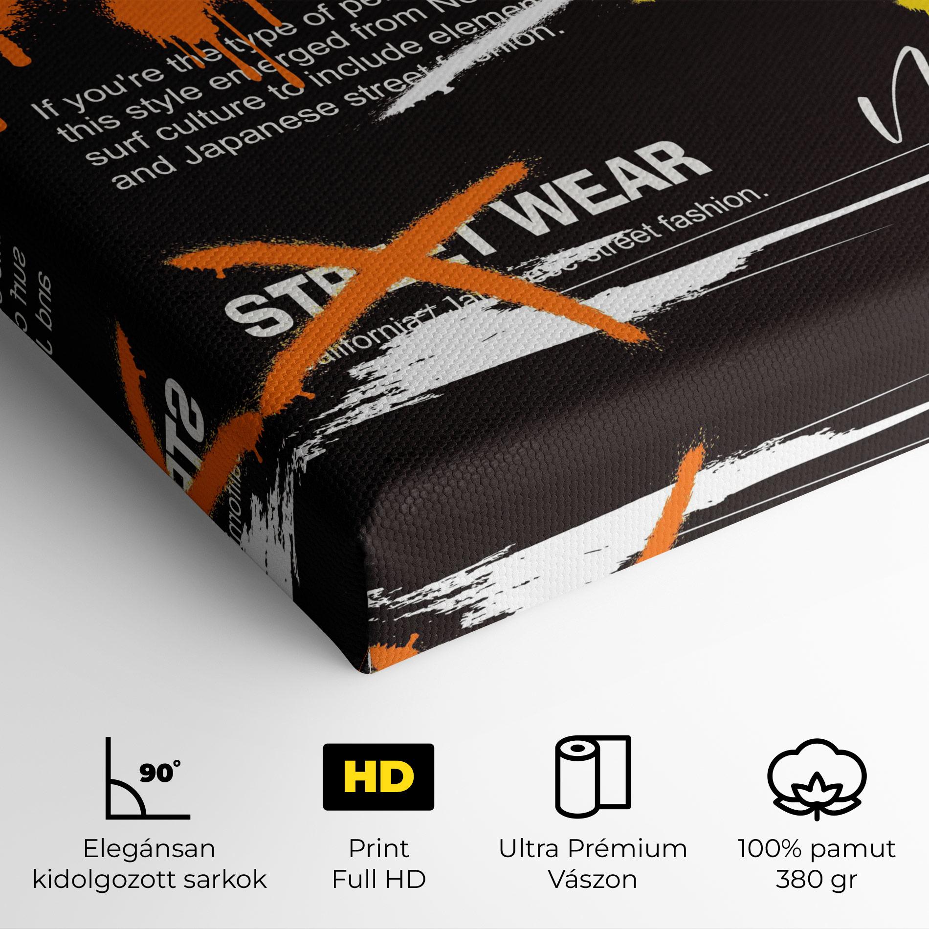 Vászonkép Original Style Graffiti mockup 4