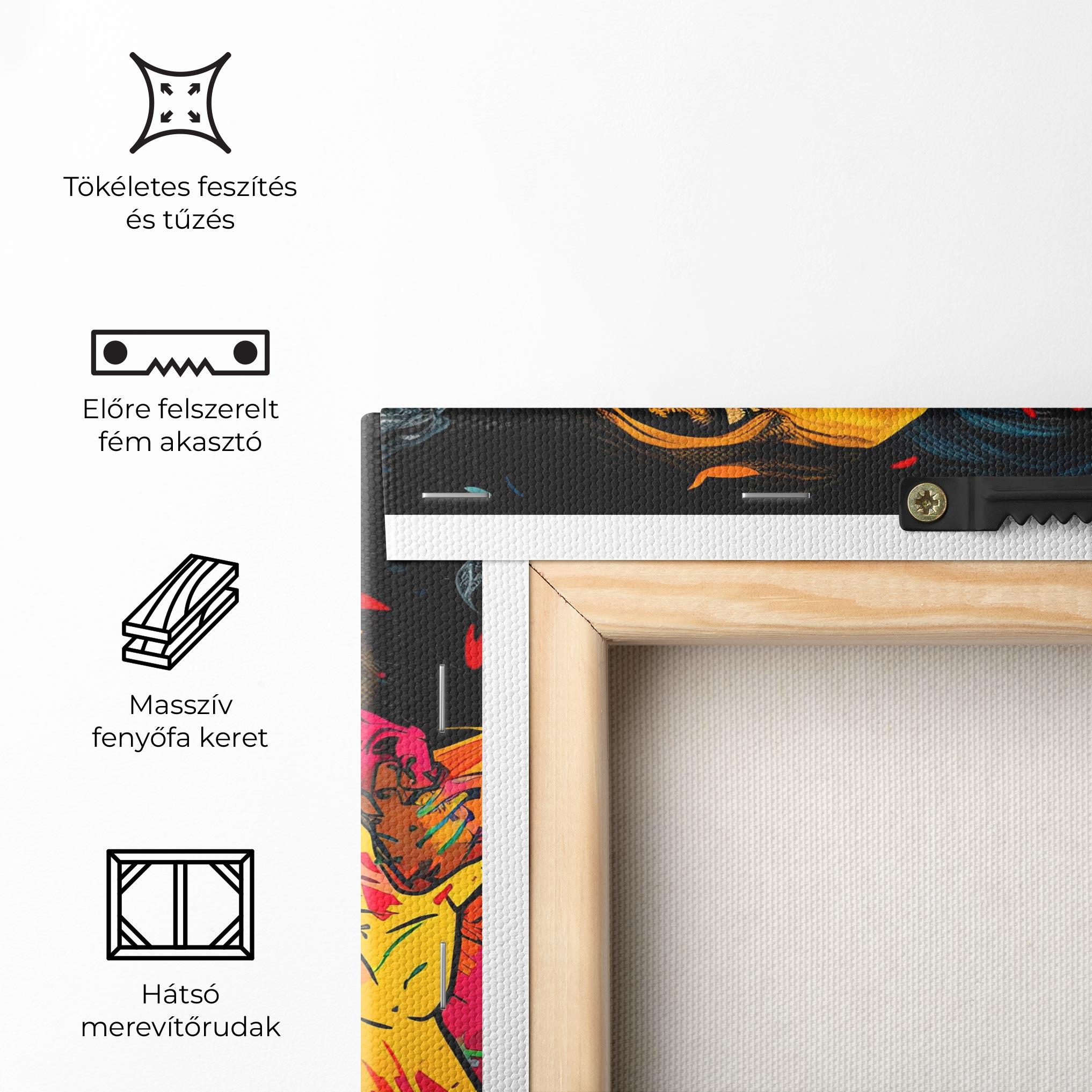 Vászonkép Colorful Hands mockup 5