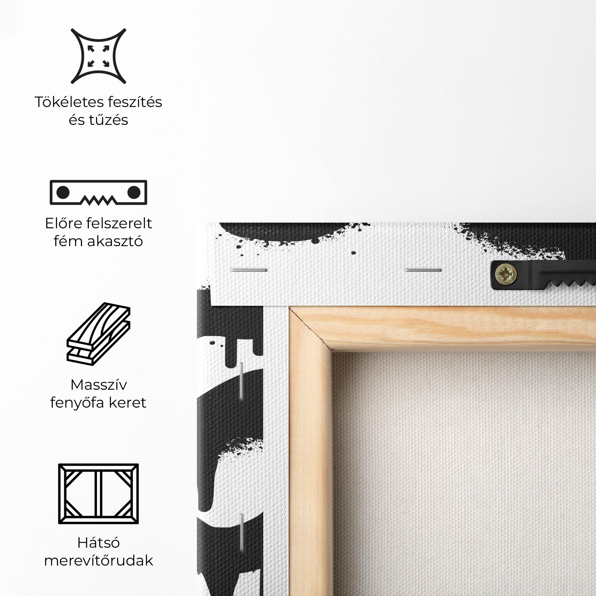 Vászonkép Graffiti Savage mockup 5