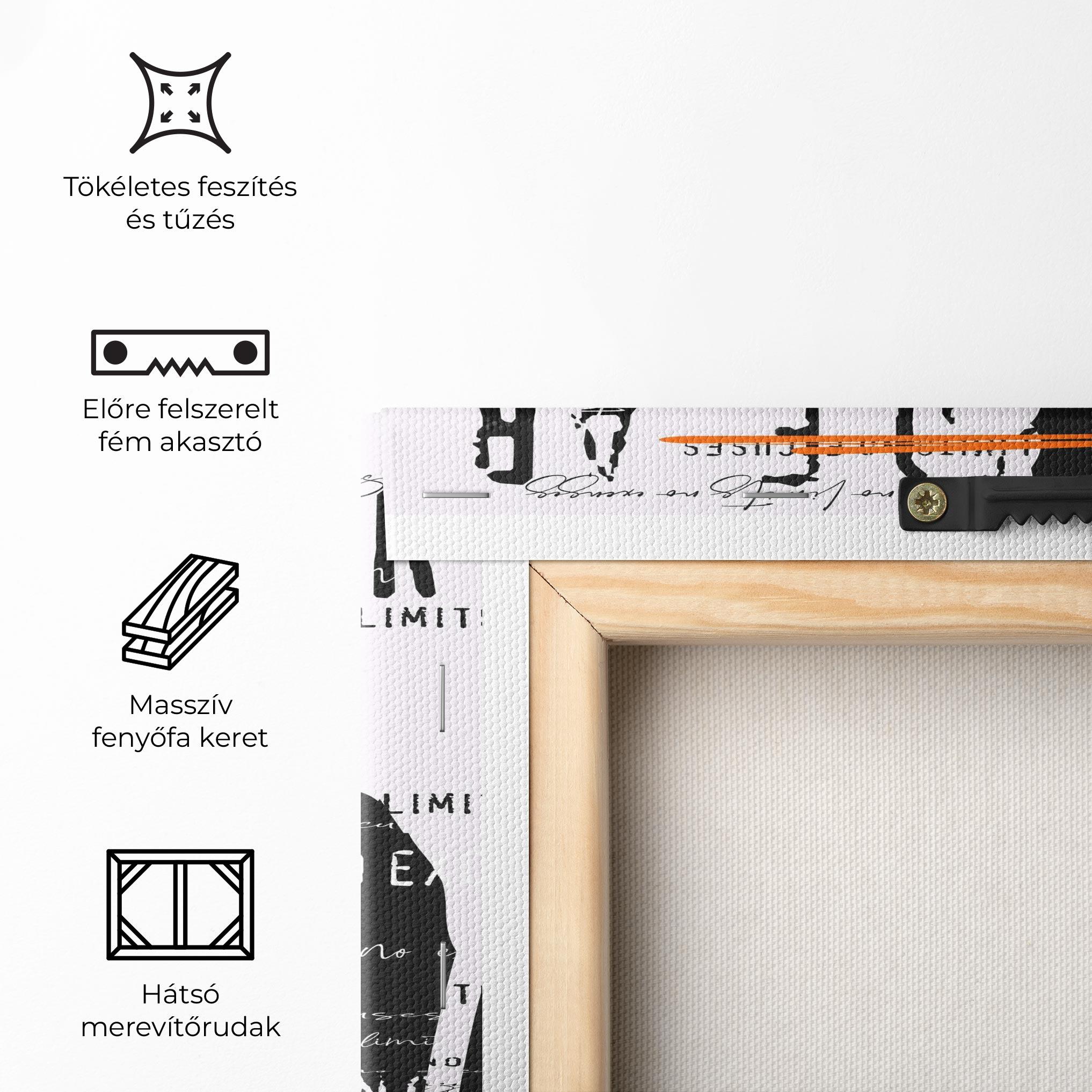 Vászonkép No Fear Graffiti mockup 5