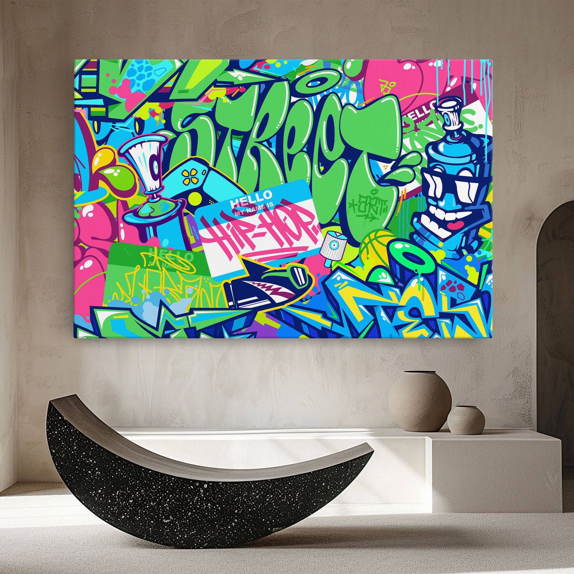 Colorful Hip Hop mockup 8