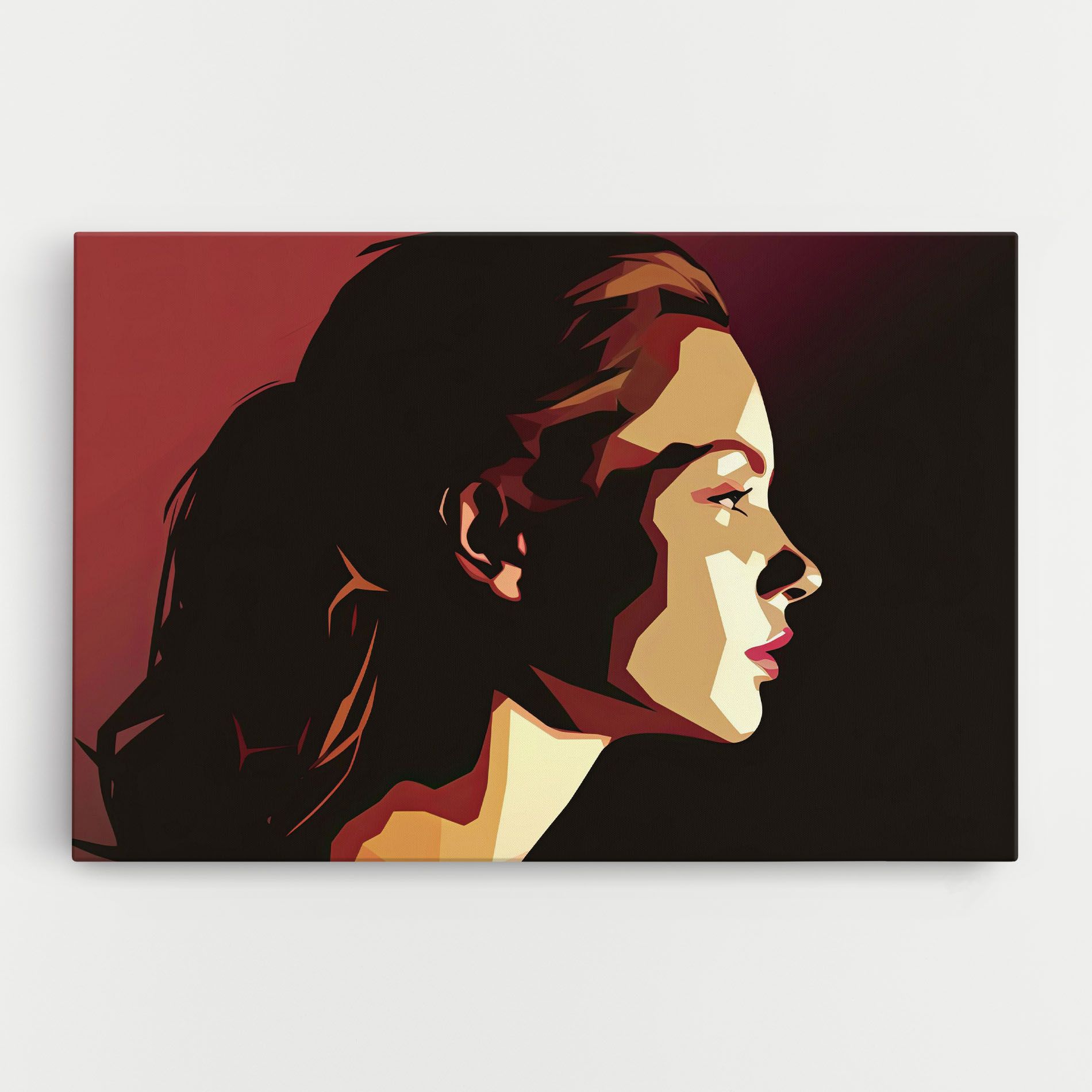 Cream Red Pop Art mockup 0