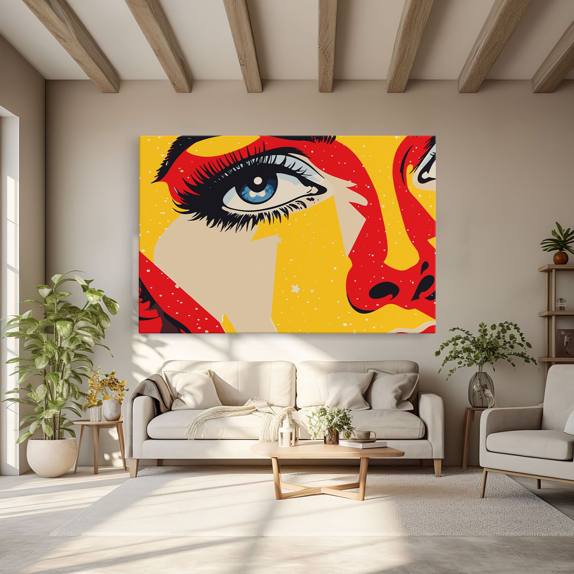 Blue Pop Eye mockup 6