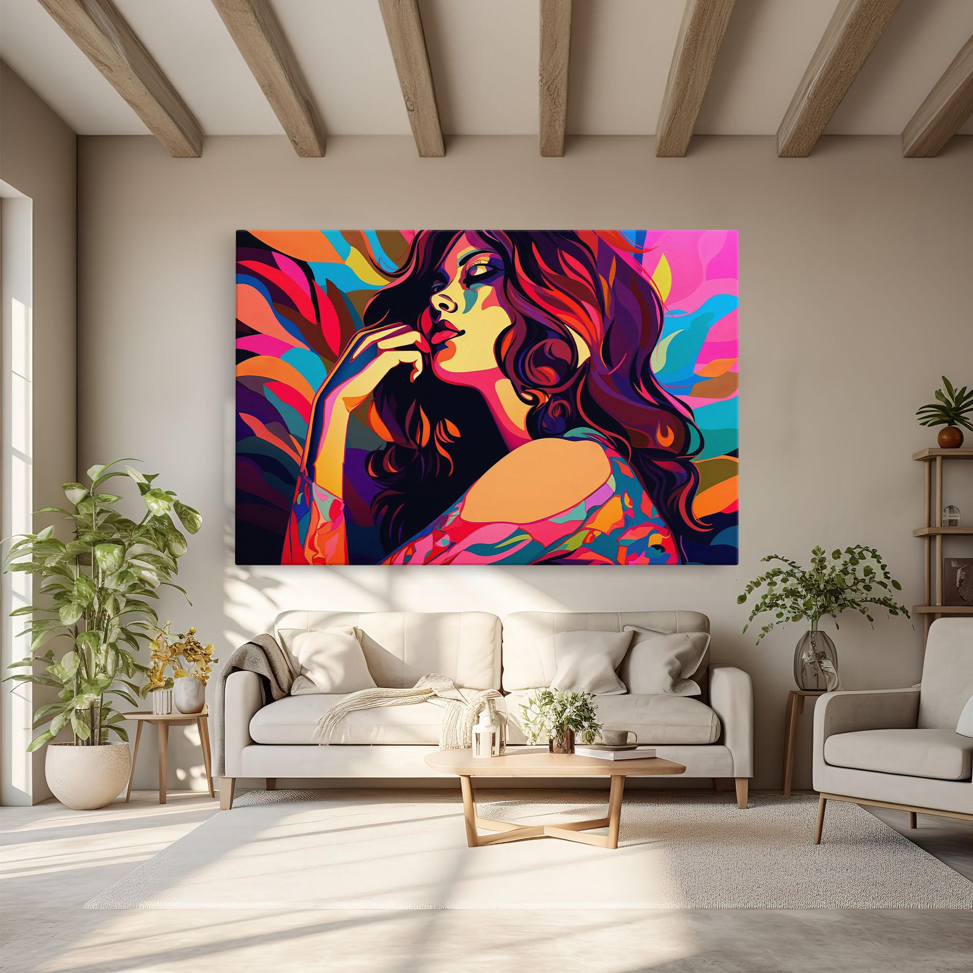 Vászonkép Pop Color Mix mockup 6