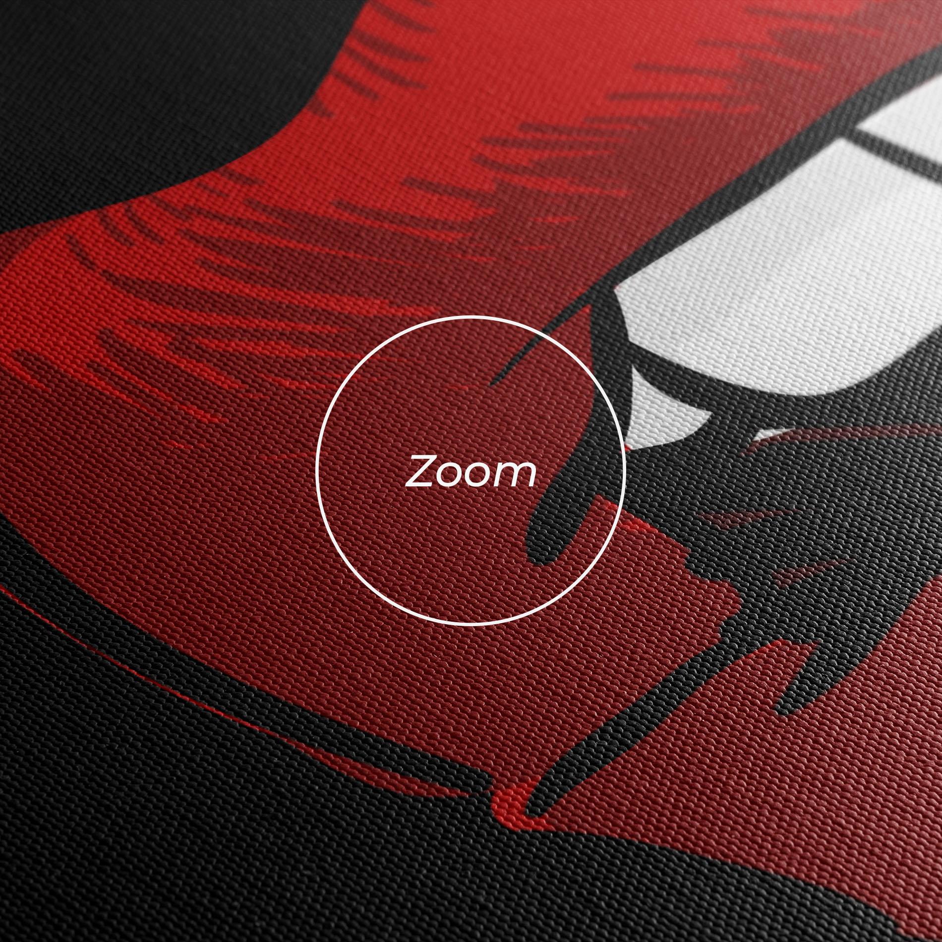 Vászonkép Pop Red Lips mockup 3