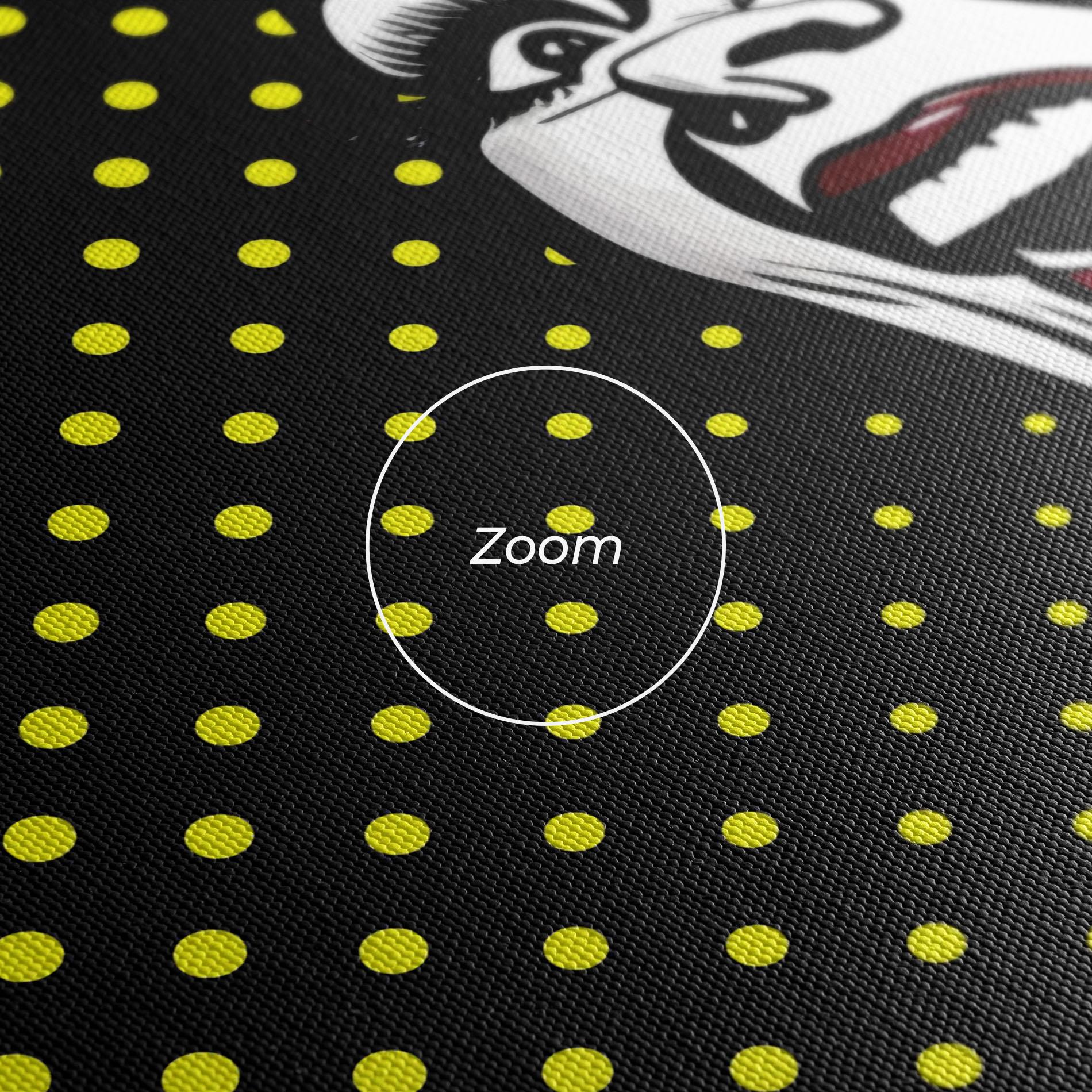 Vászonkép Screaming Pop Art mockup 3