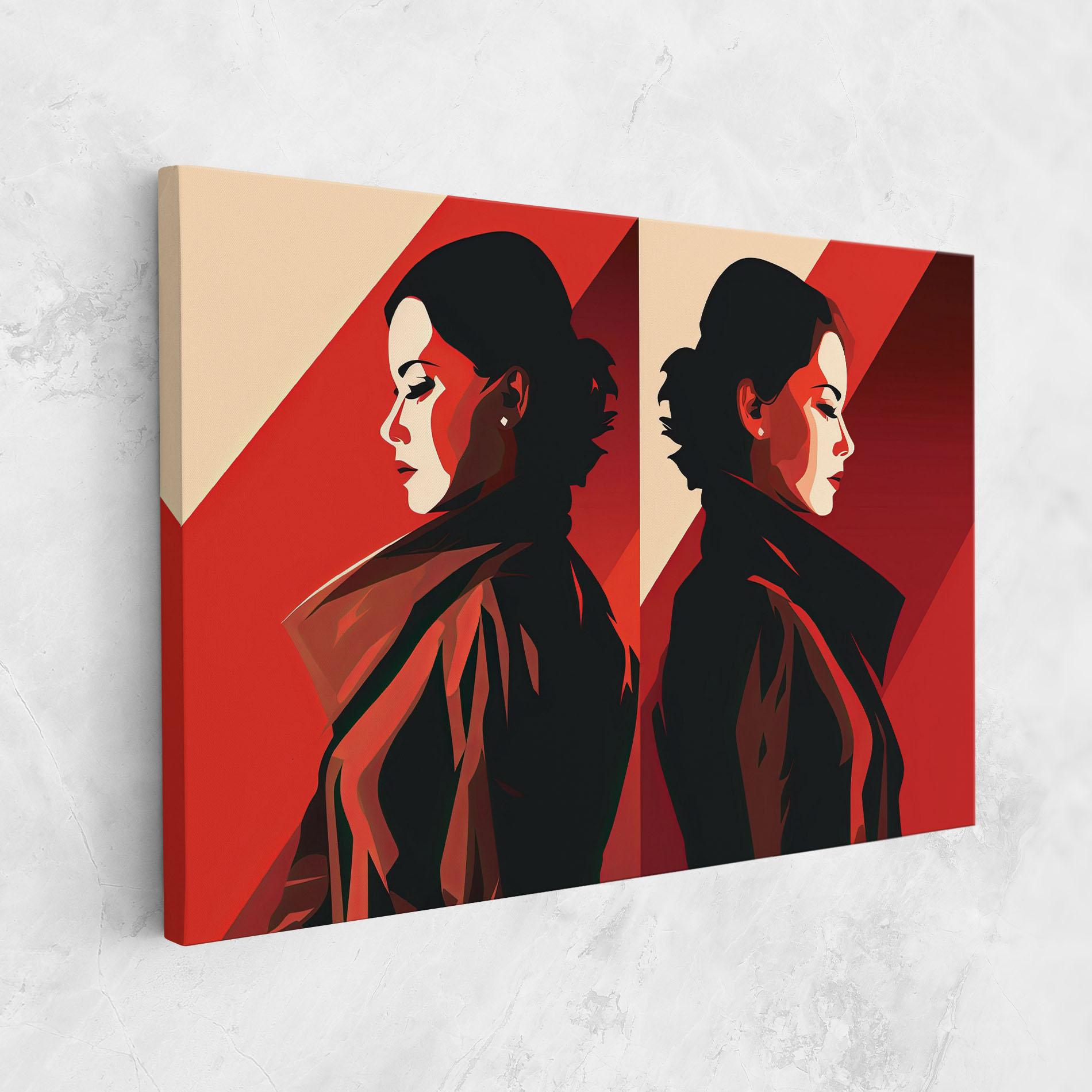 Vászonkép Pop Outfit Lady mockup 1