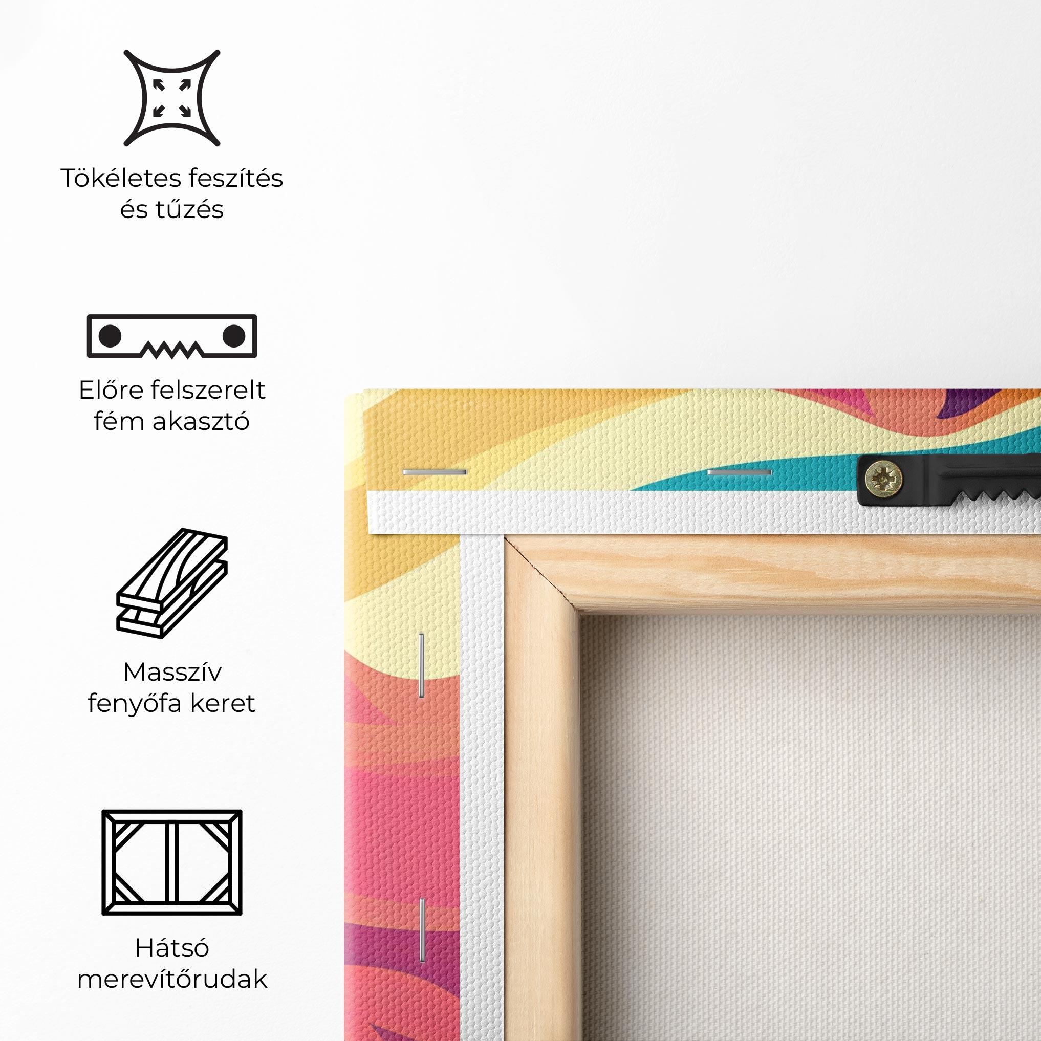 Vászonkép Pink Pop Hair mockup 5