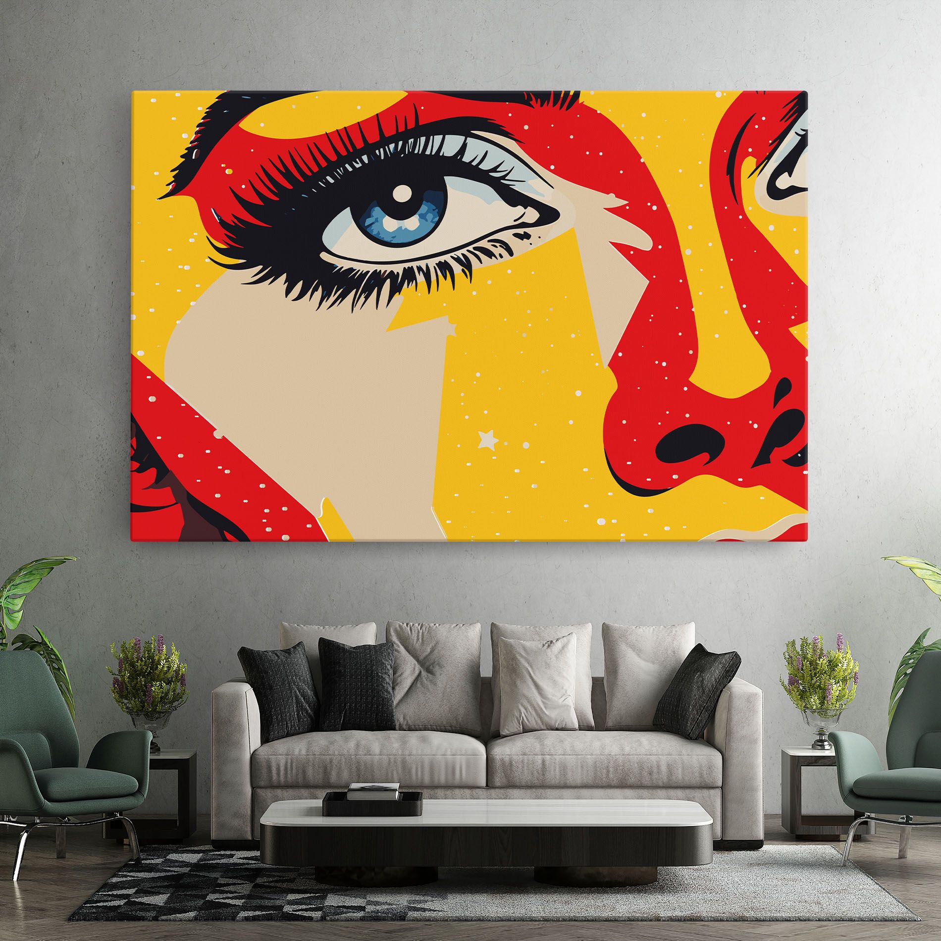 Blue Pop Eye mockup 7