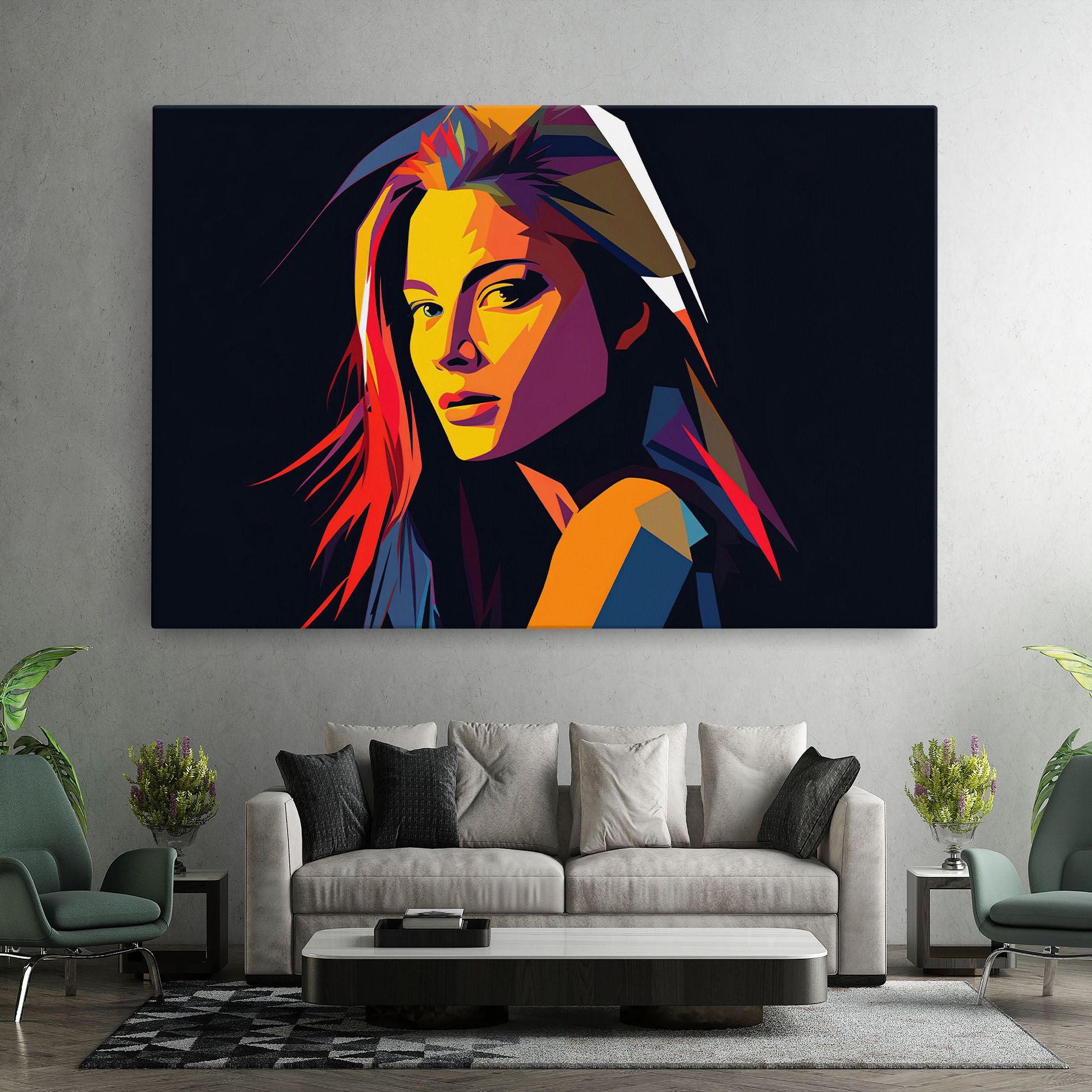 Orange Pop Light mockup 7