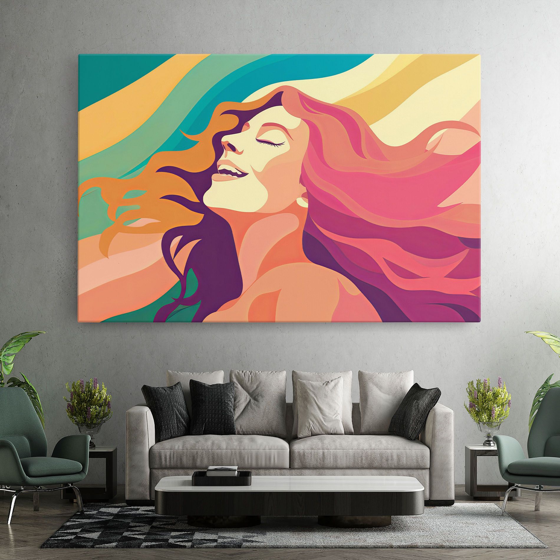 Pink Pop Hair mockup 7