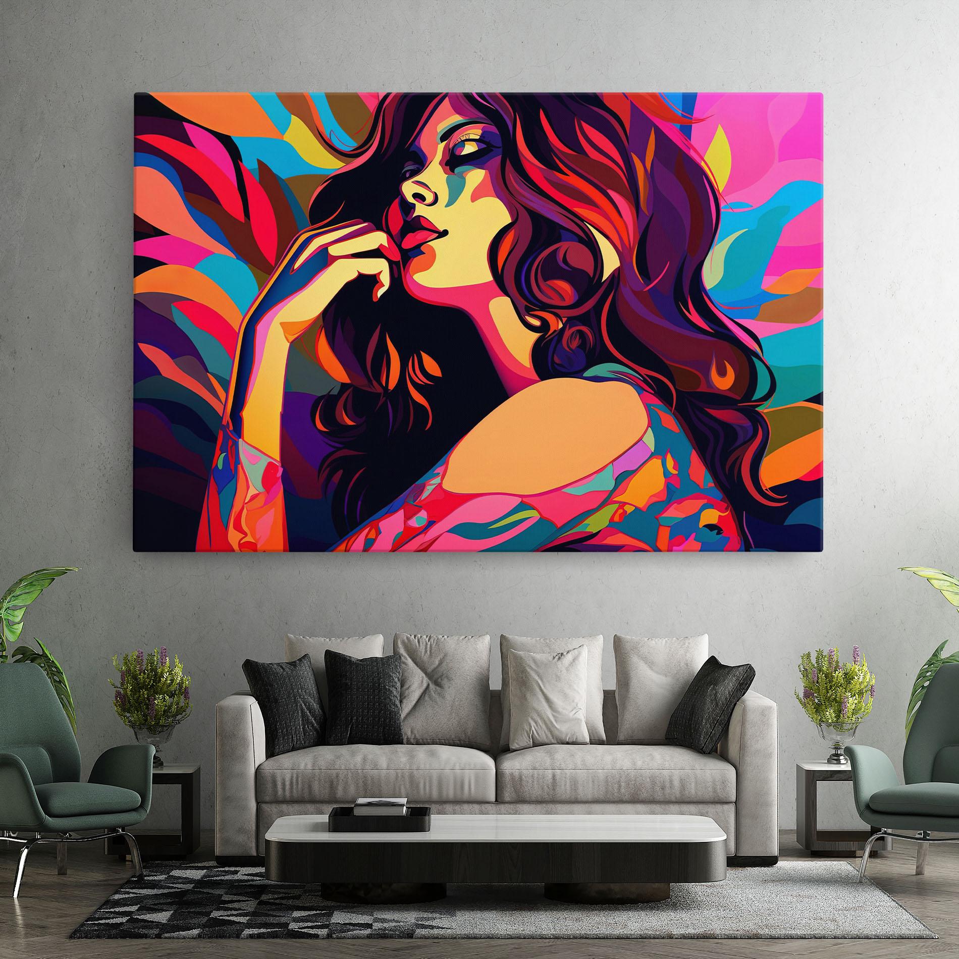 Vászonkép Pop Color Mix mockup 7