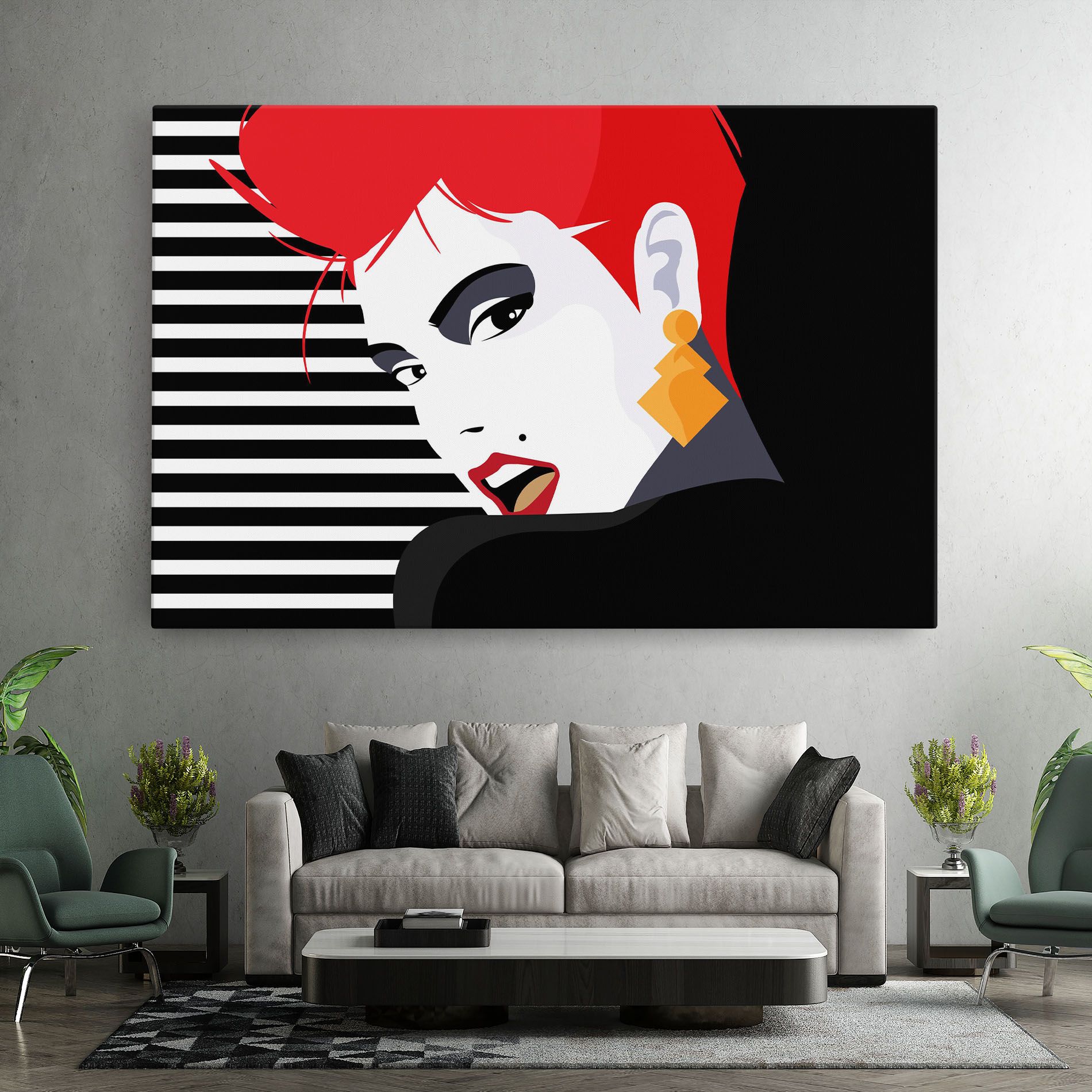 Red Pop Hair mockup 7