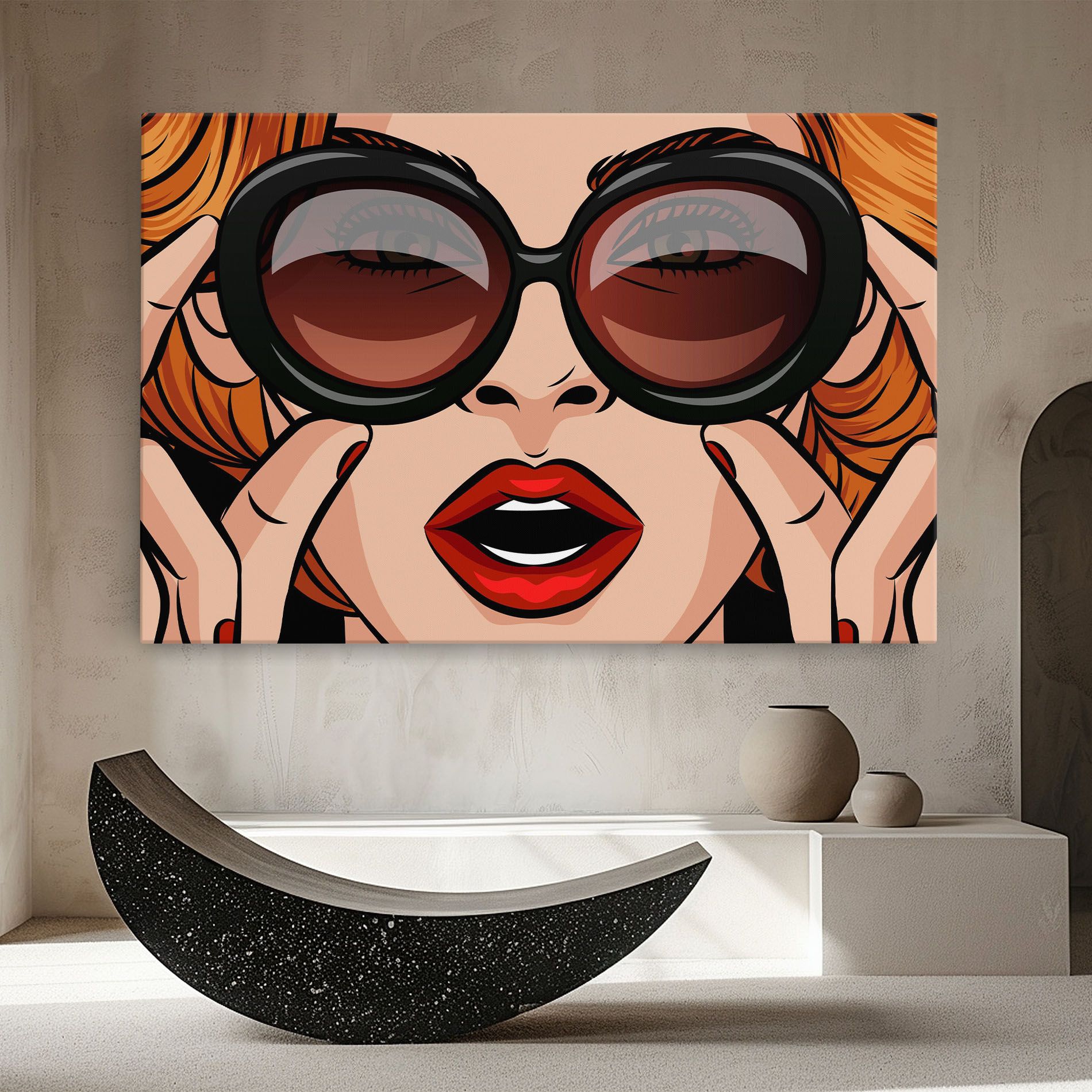 Pop Glasses Woman mockup 8