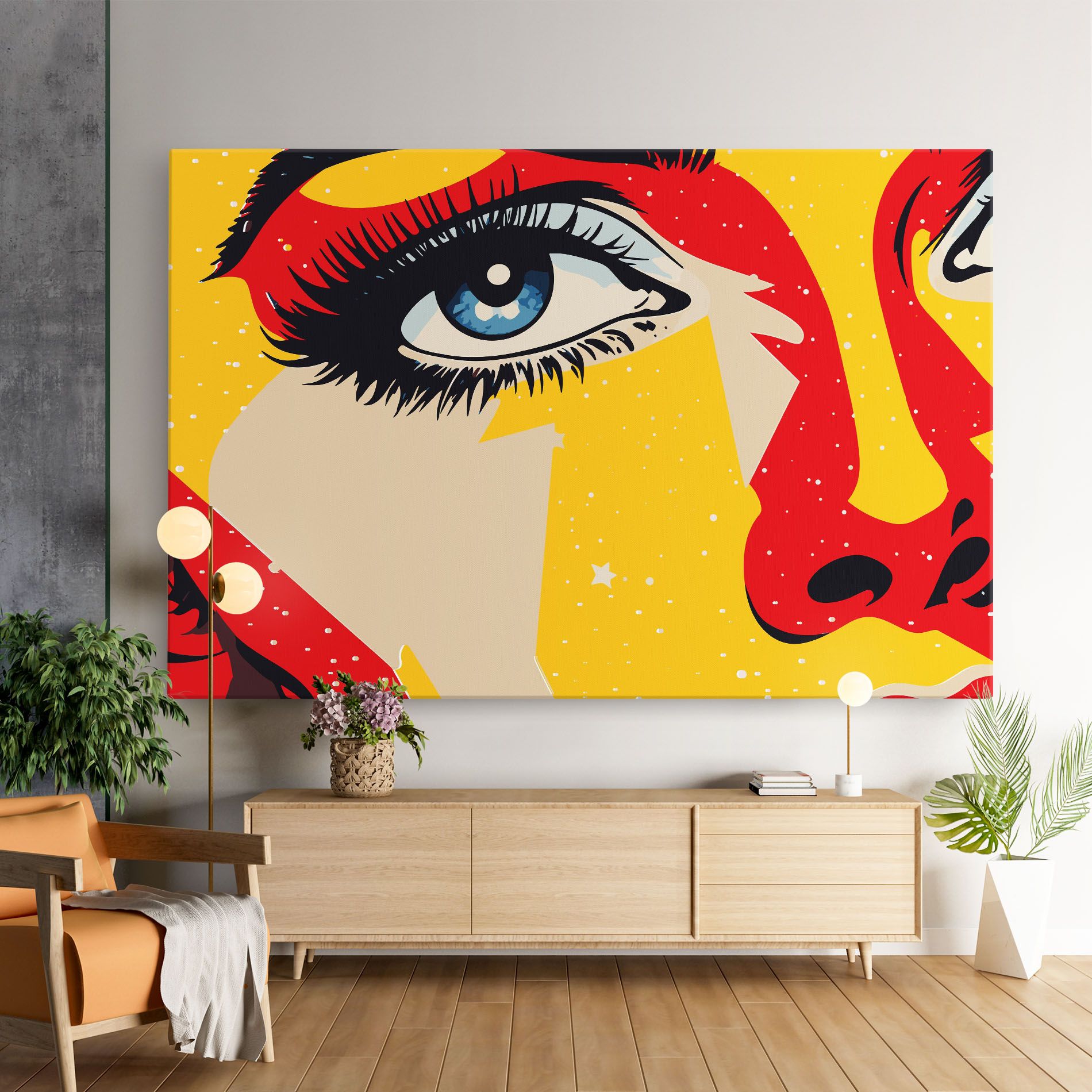 Blue Pop Eye mockup 9