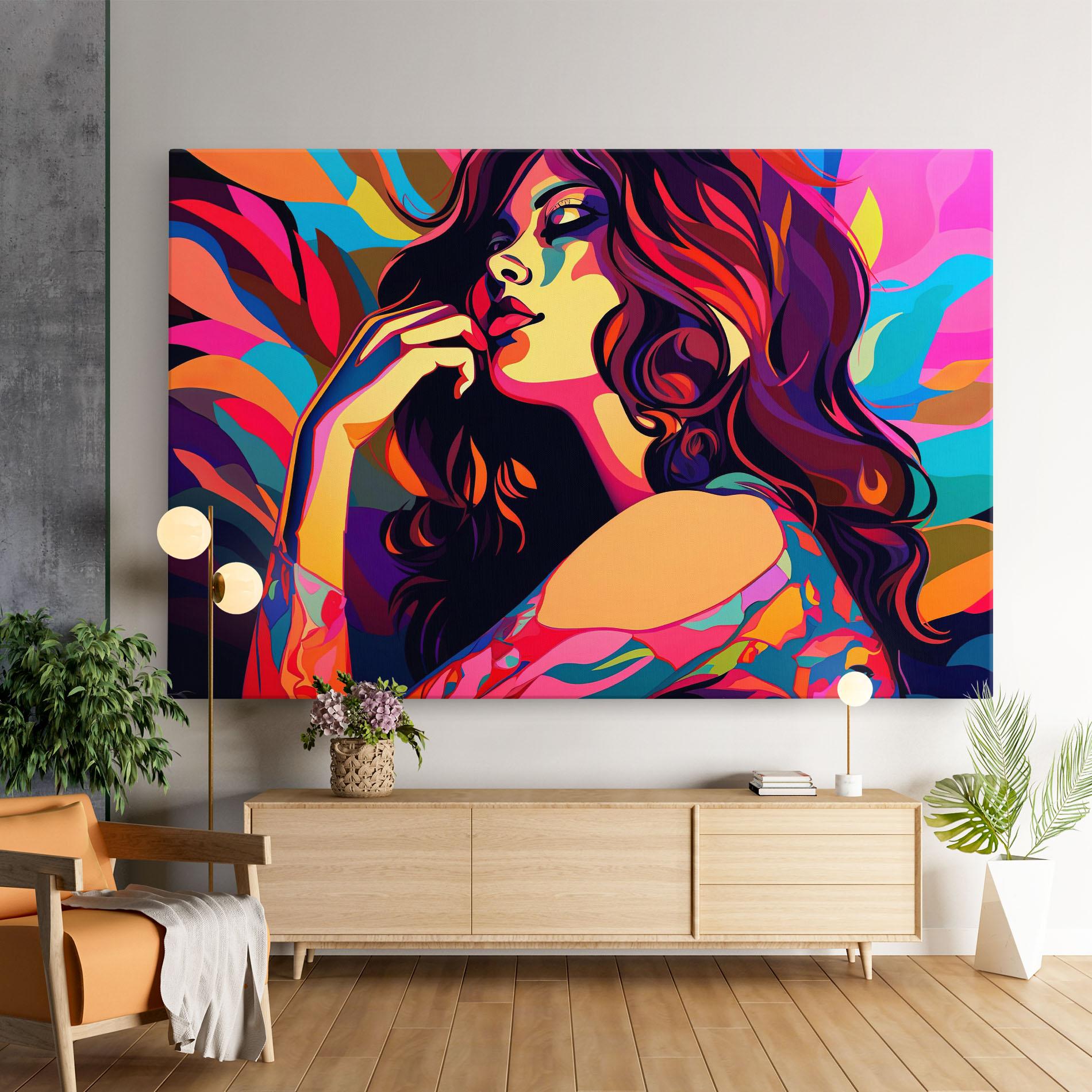 Vászonkép Pop Color Mix mockup 9