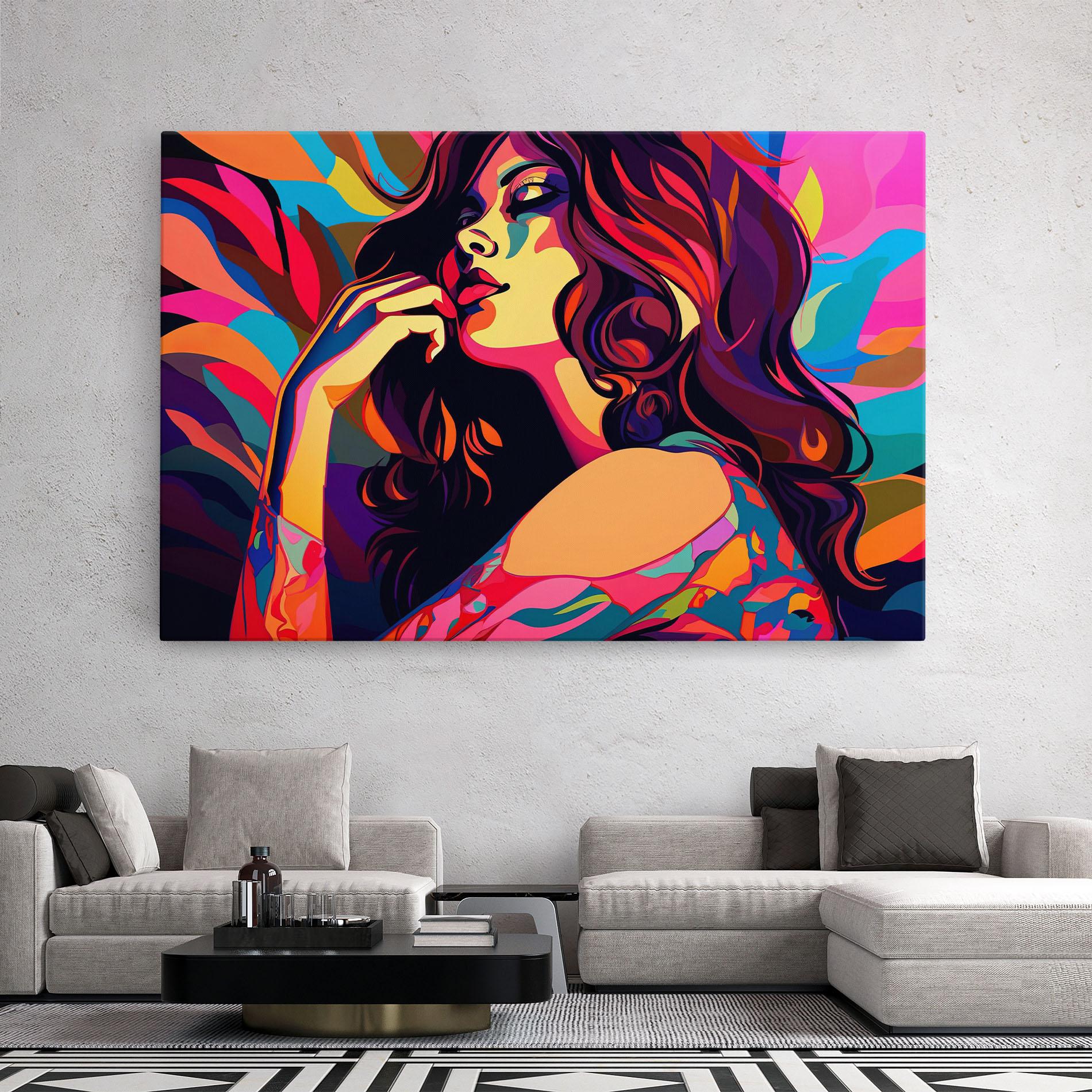 Vászonkép Pop Color Mix mockup 2