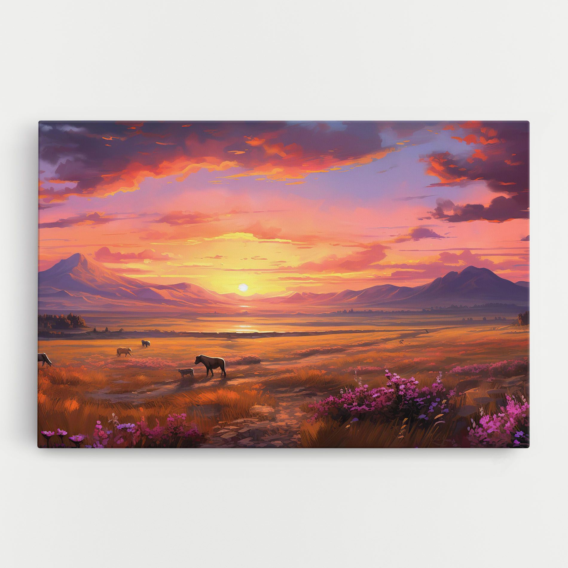 Wild Horses Art mockup 0