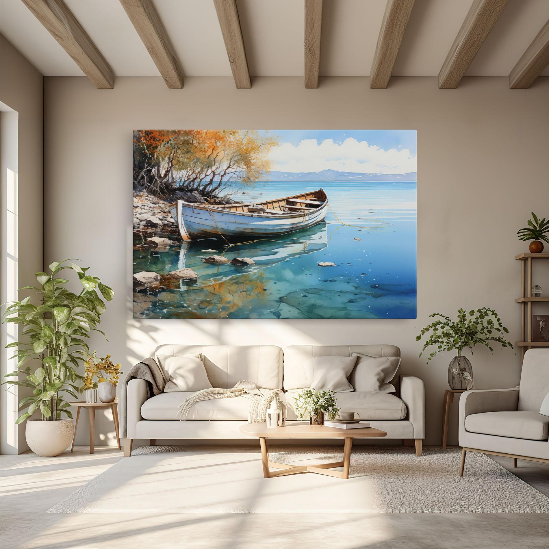 Vászonkép Sailing Boat mockup 6