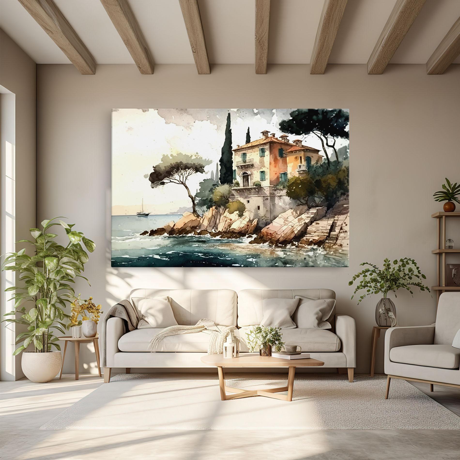 Vászonkép Stunning Painting mockup 6