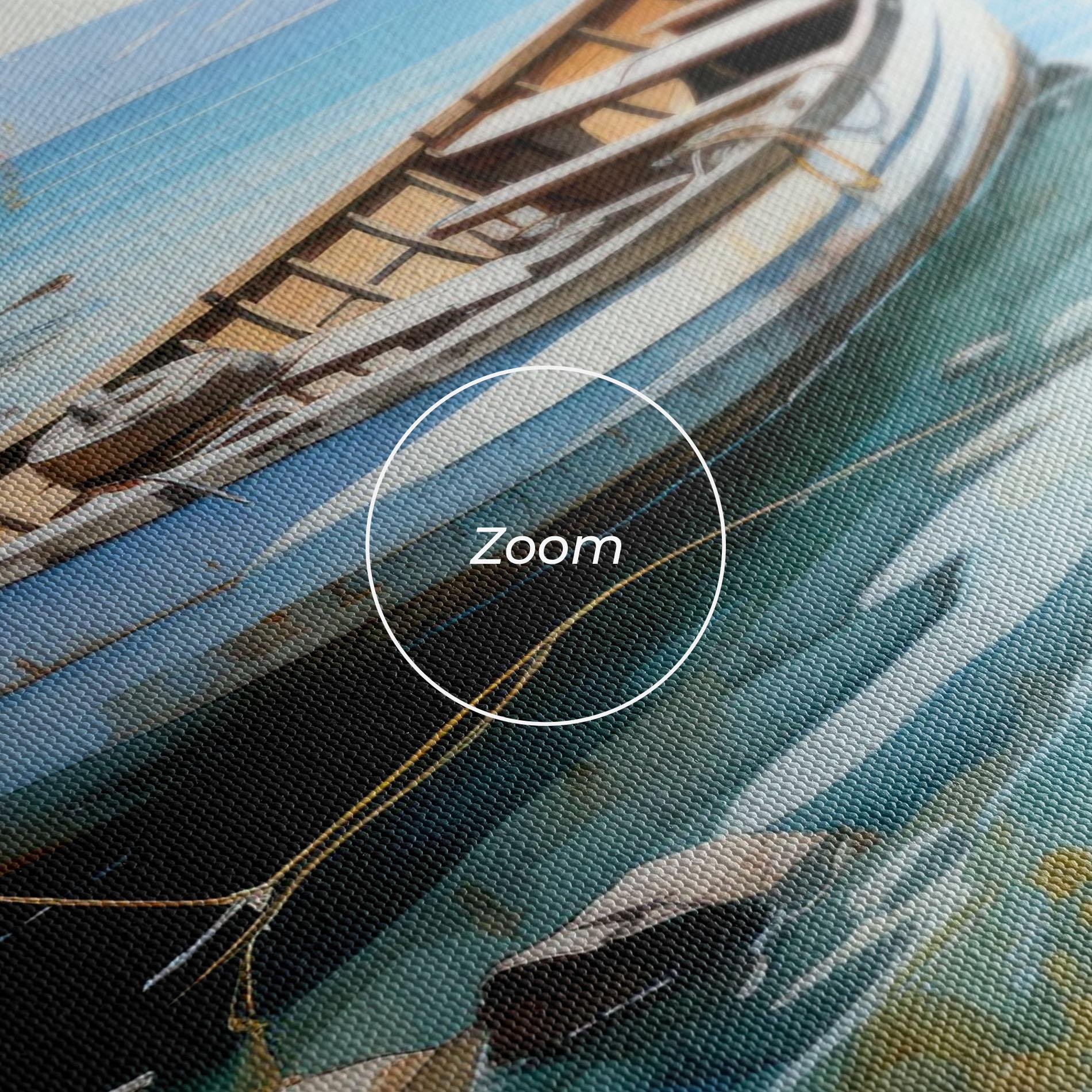 Vászonkép Sailing Boat mockup 3