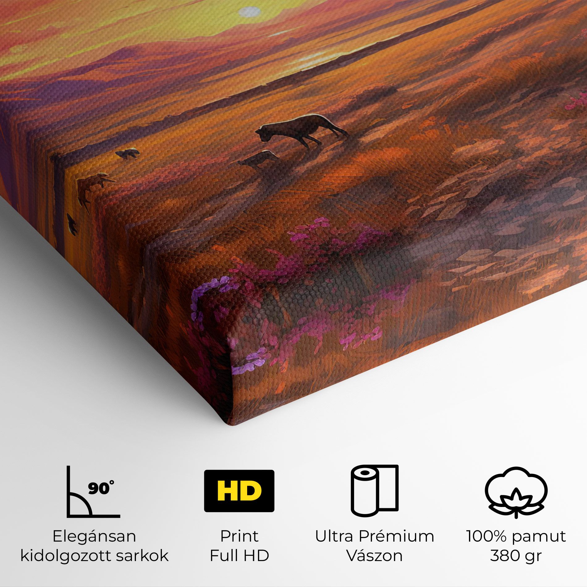 Wild Horses Art mockup 4