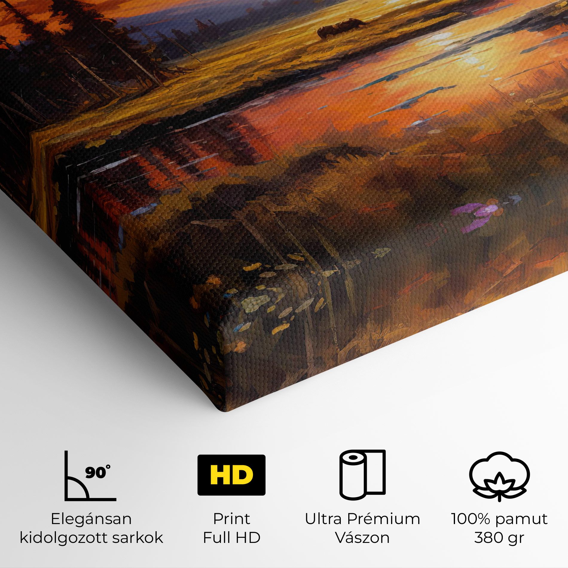 Wild Horses Painting mockup 4