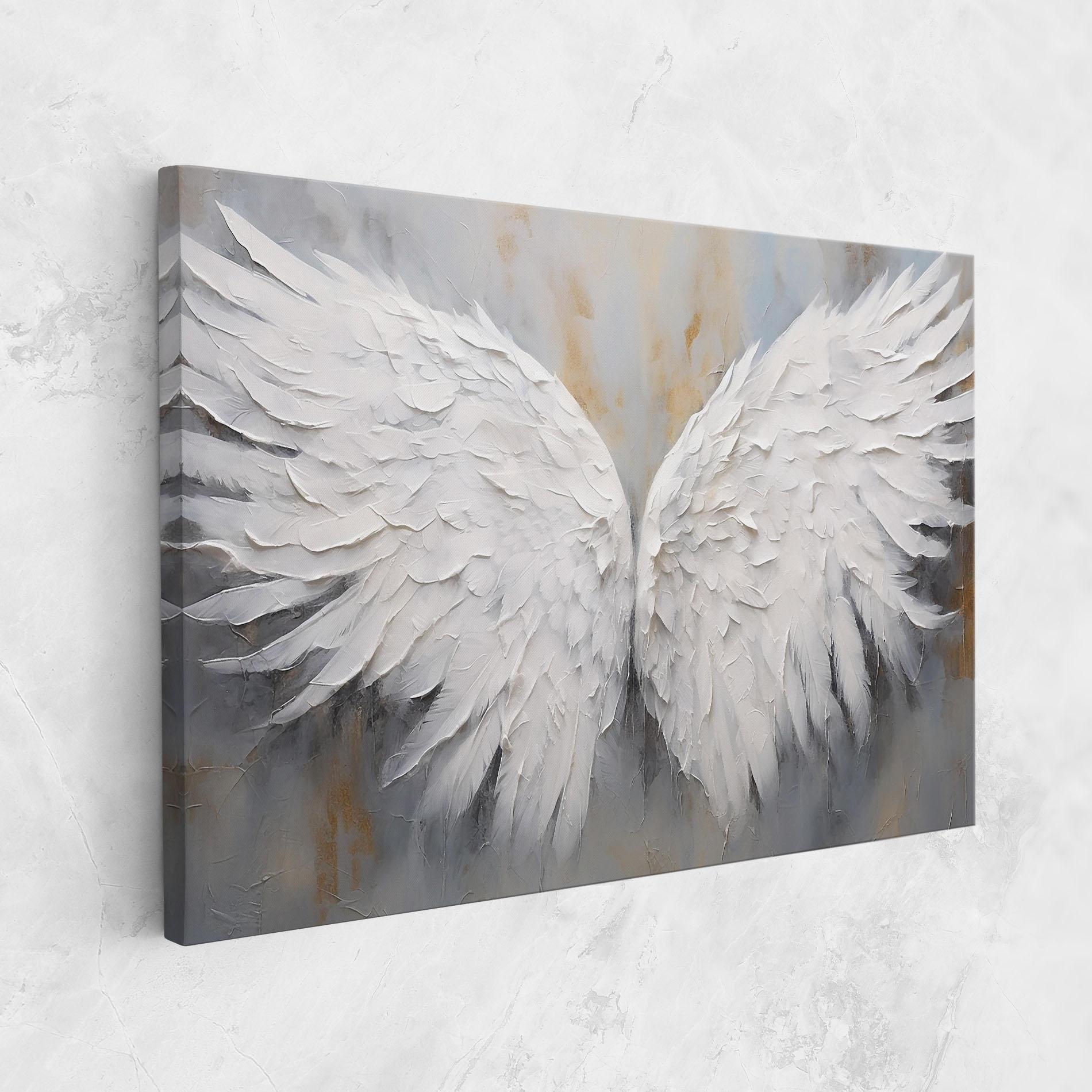 Vászonkép Pretty Angel Wings mockup 1