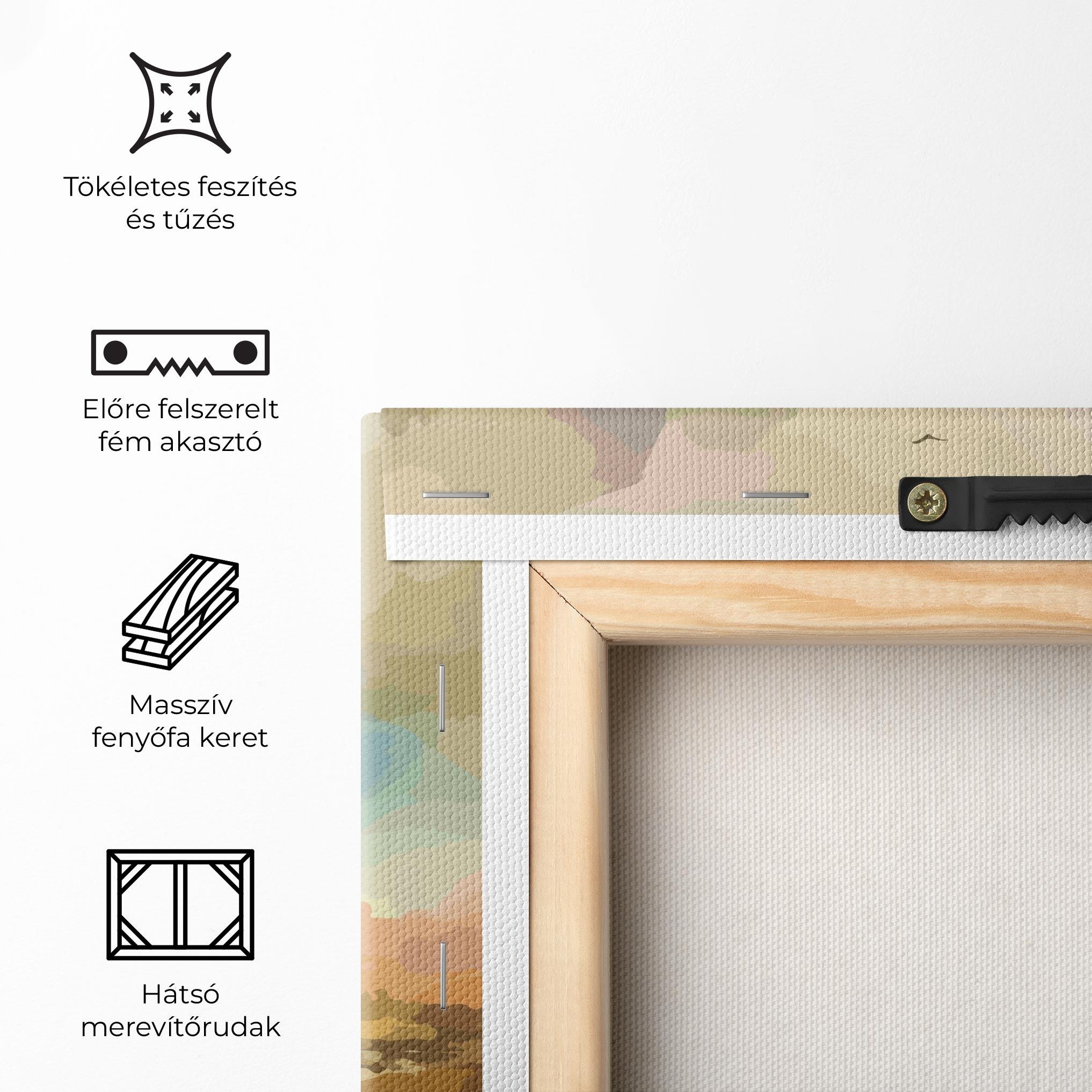 Vászonkép Nature Painting mockup 5