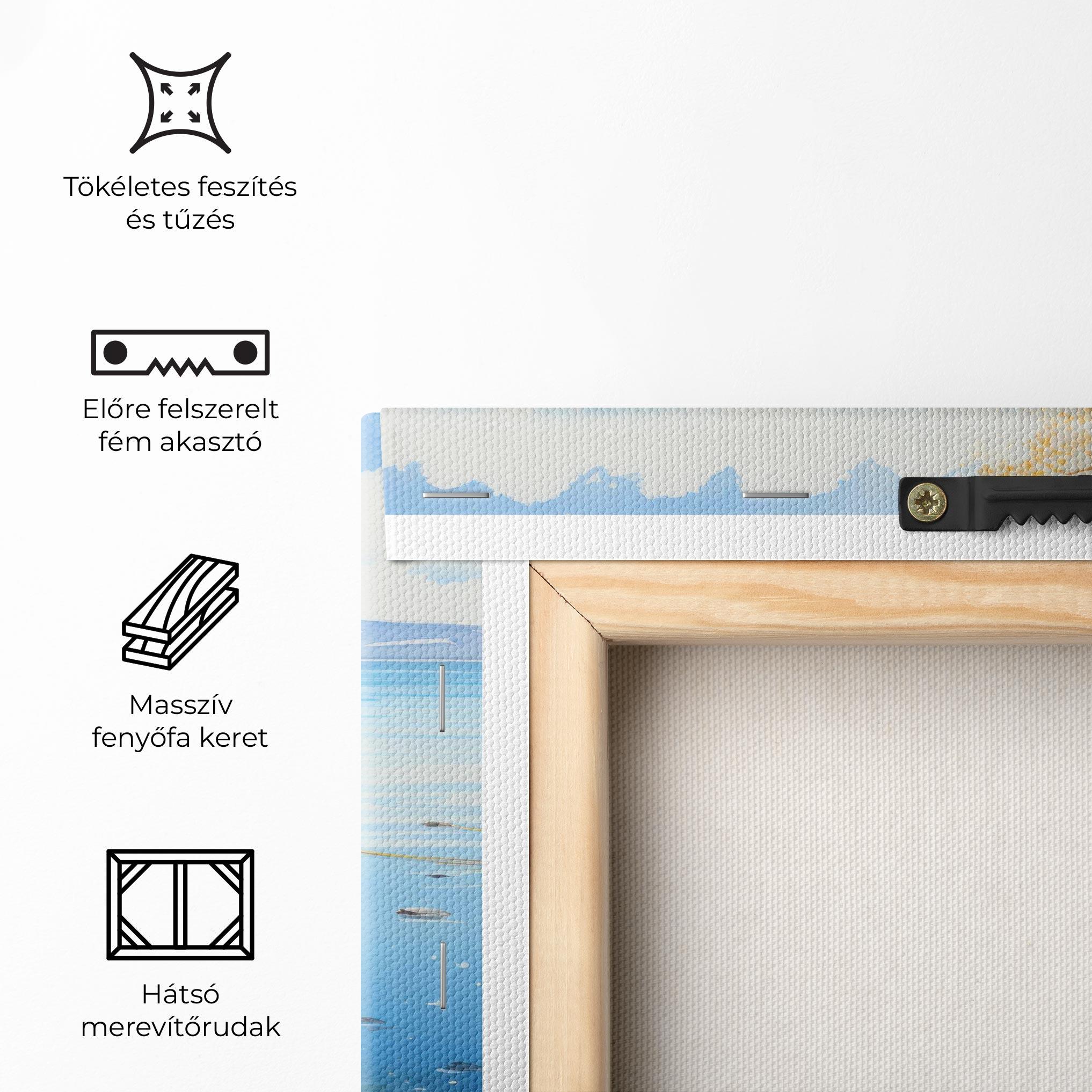 Vászonkép Sailing Boat mockup 5