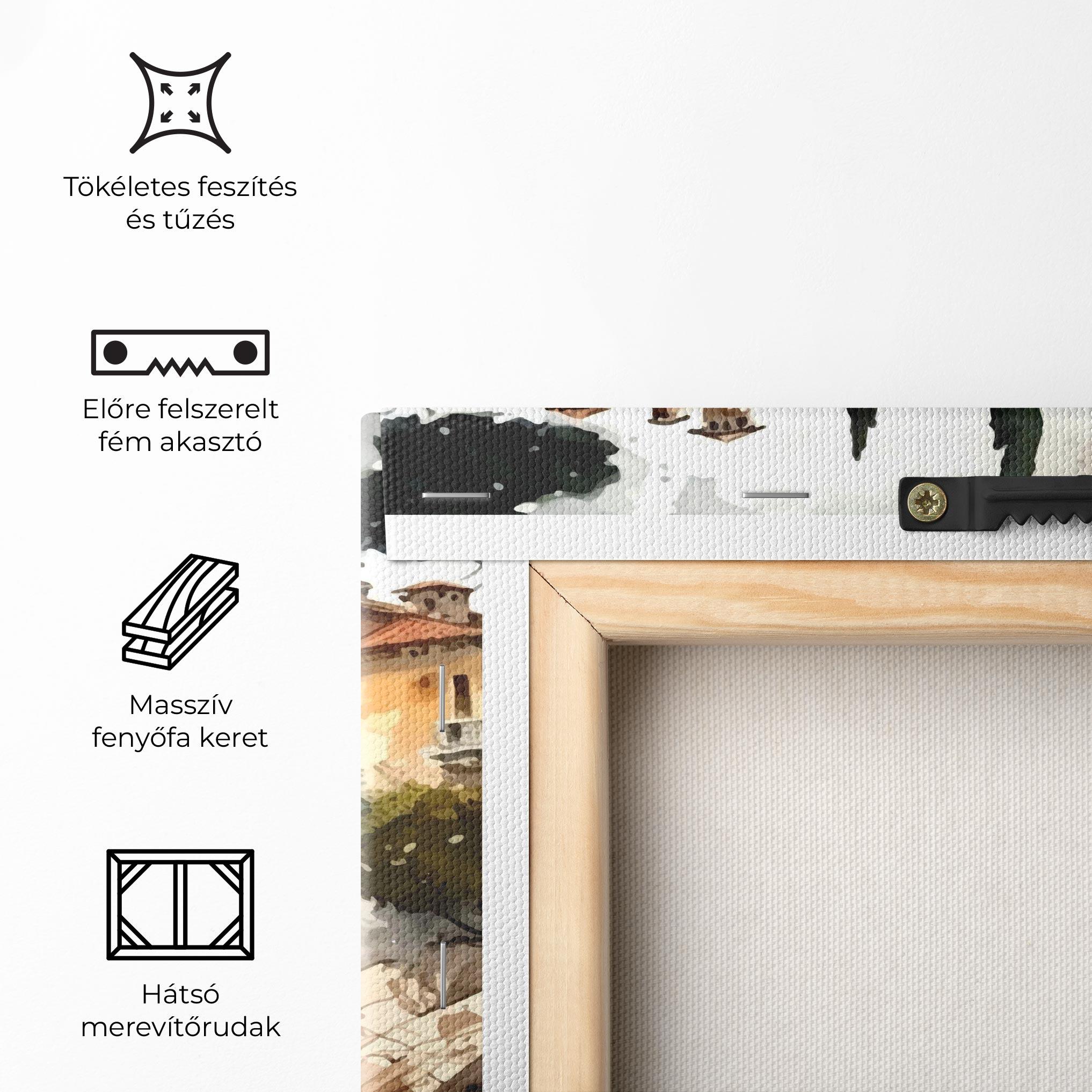 Vászonkép Stunning Painting mockup 5